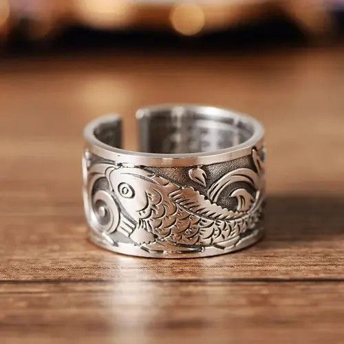 Jewelry Japanese Koi Ring Size ONE SIZE - 2 Thumbnail