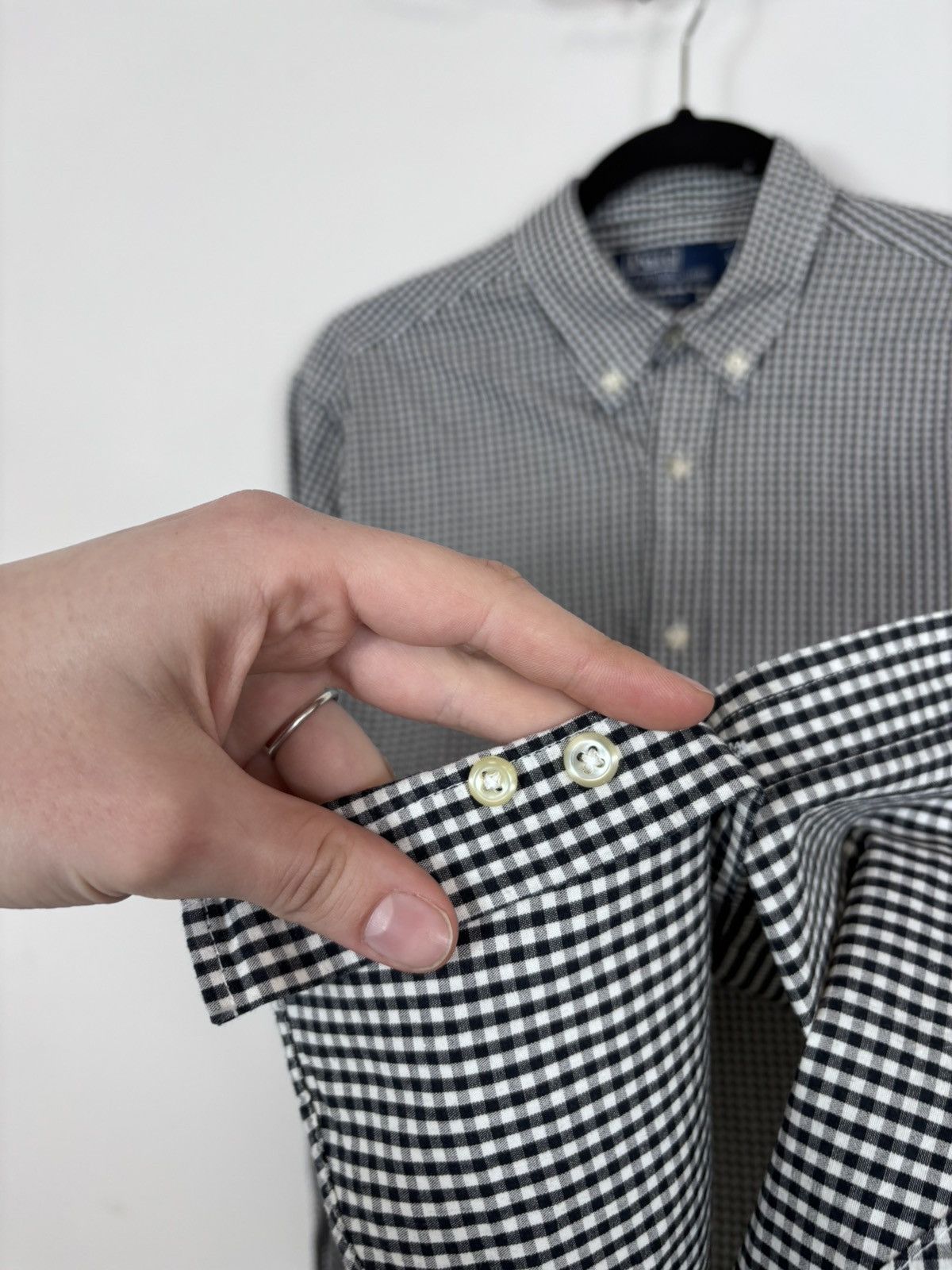 Polo Ralph Lauren Polo Ralph Lauren Vintage Gingham Check Long Sleeve Shirt Size US M / EU 48-50 / 2 - 10 Thumbnail
