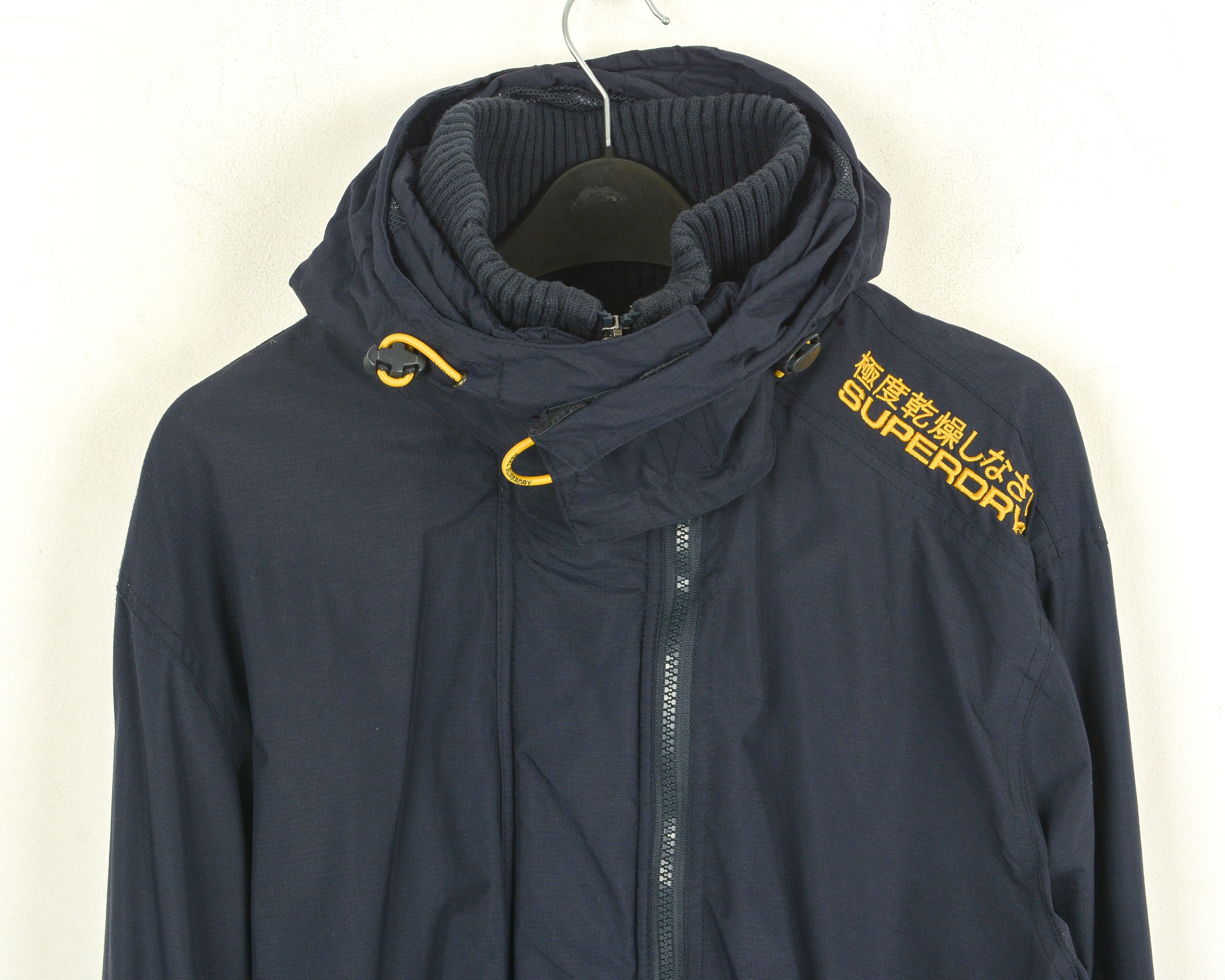 Superdry Women L Waterproof Jacket Windproof Coat Ladies Hooded Size L / US 10 / IT 46 - 2 Thumbnail