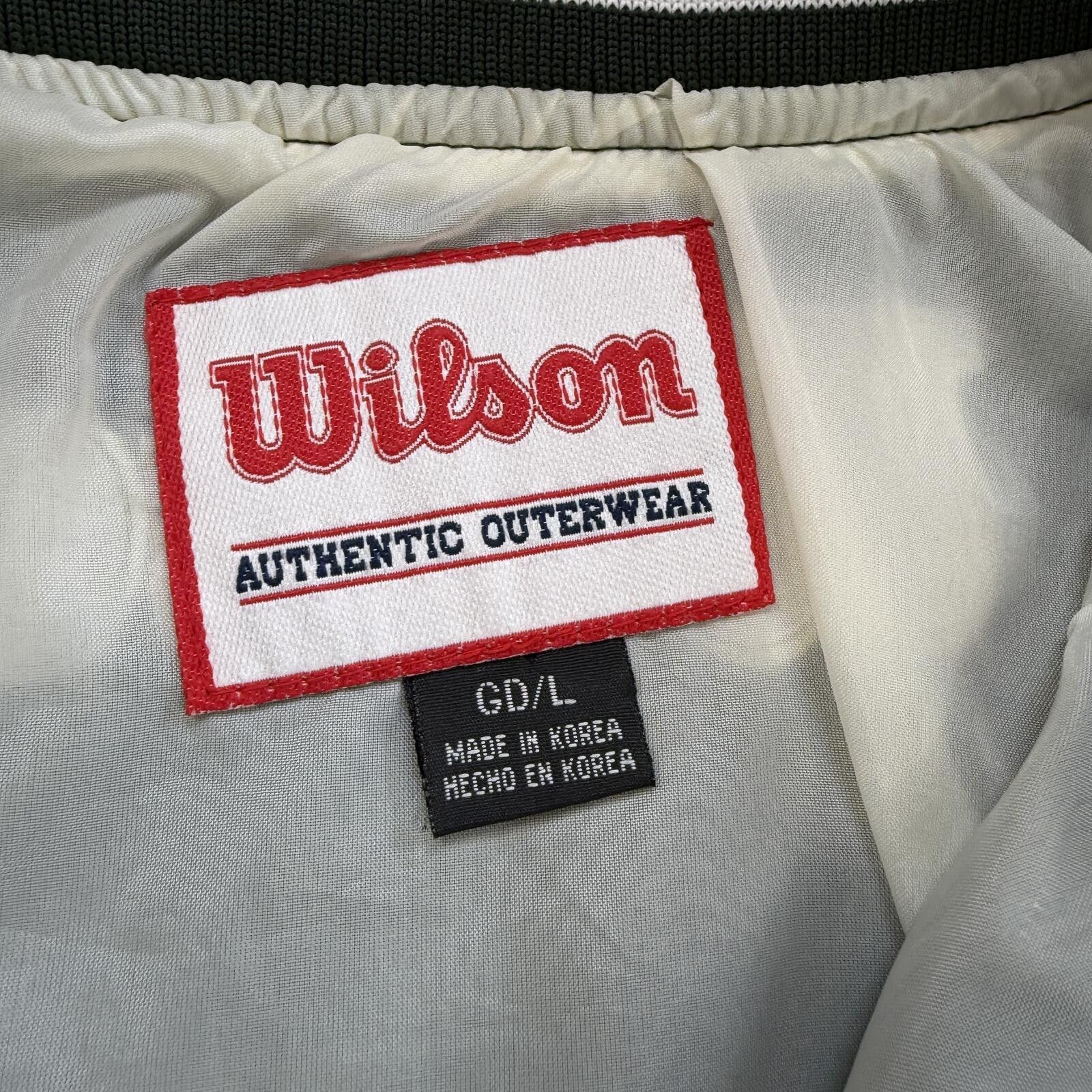 Wilson Vintage Wilson Half Zip Windbreaker Pullover Jacket Mens L Size US L / EU 52-54 / 3 - 4 Thumbnail