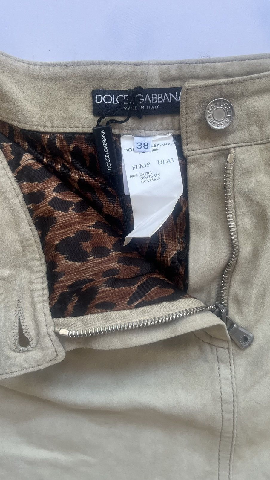 Dolce & Gabbana Dolce & Gabbana Mini Skirt Size 26" / US 2 / IT 38 - 9 Thumbnail