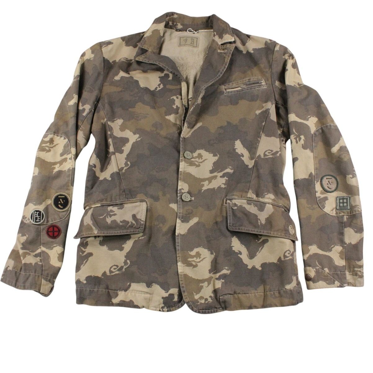 Diesel Diesel Industry Military Style Camo Jacket Men's Size Large Size US L / EU 52-54 / 3 - 1 Thumbnail