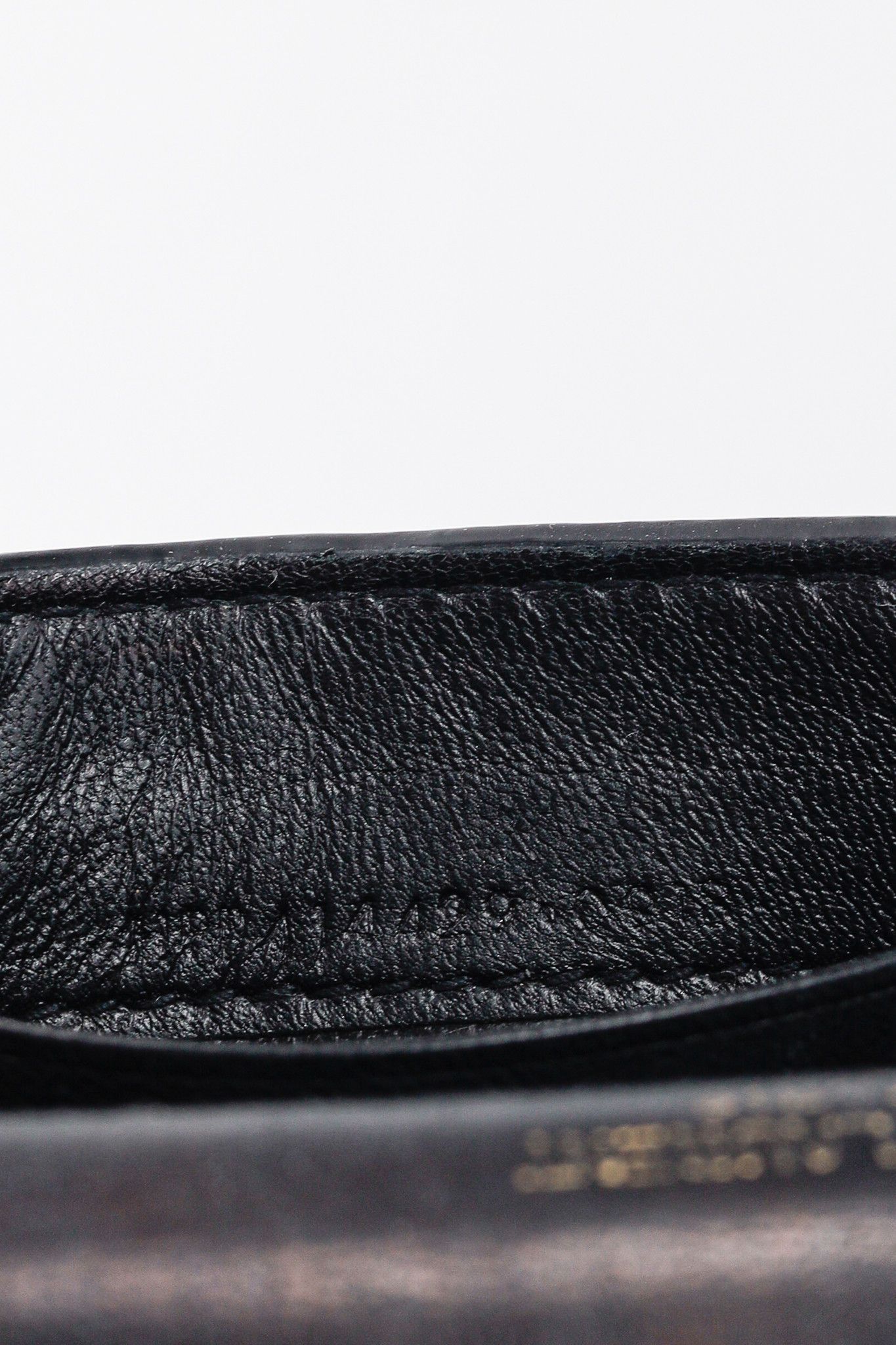 Saint Laurent Paris Saint Lauren Glitter Patent YSL Leather Wallet Size ONE SIZE - 10 Thumbnail