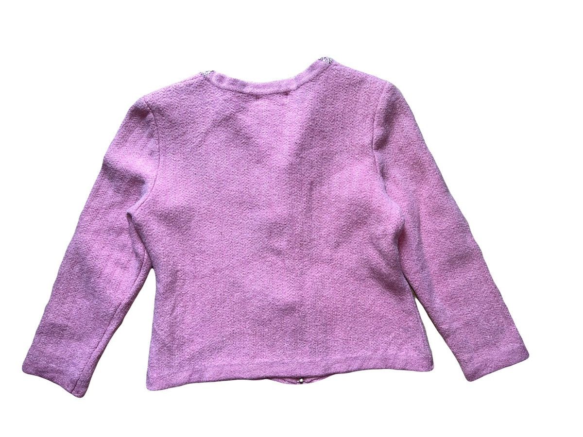 Miu Miu MONTINI pink knit jacket 🎀💗 Size M / US 6-8 / IT 42-44 - 3 Thumbnail