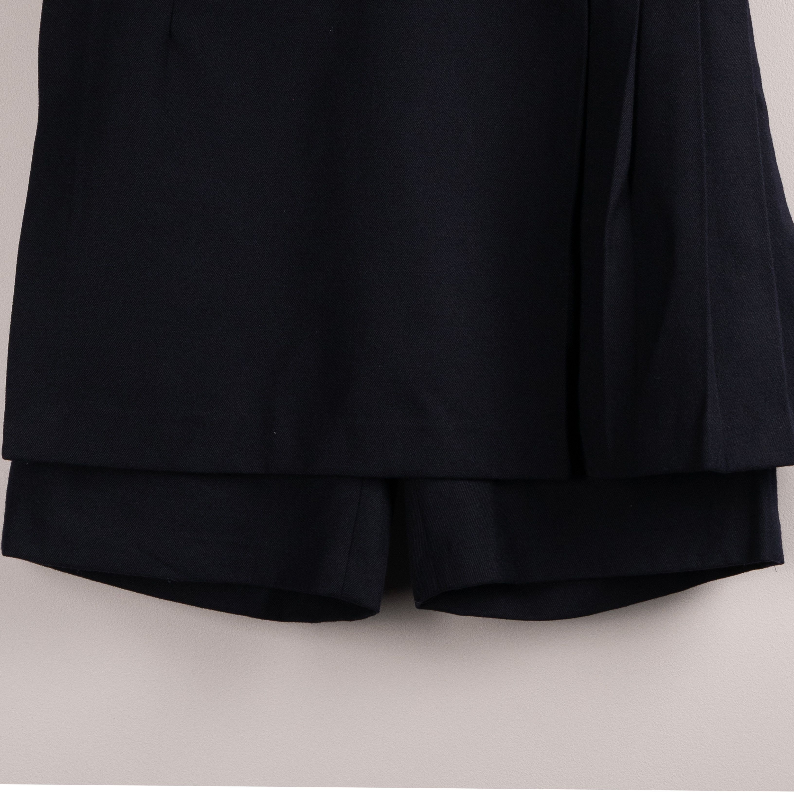 Comme des Garcons Comme Des Garçons Zip Wrap Shorts Navy Size 27" / US 4 / IT 40 - 6 Thumbnail