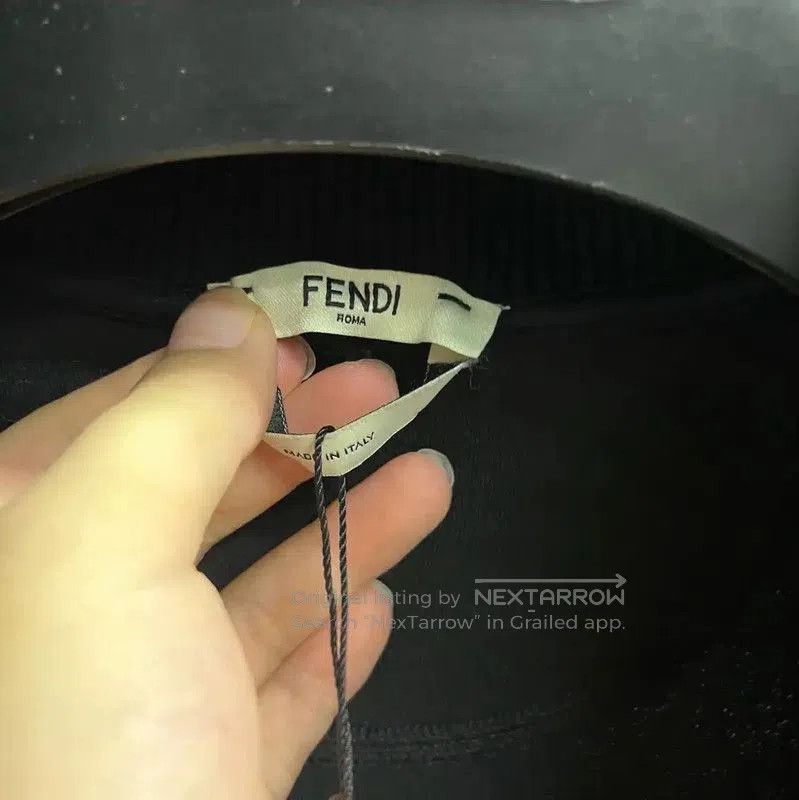 Fendi Fendi Black Cotton Men's Jacket . Size US M / EU 48-50 / 2 - 3 Thumbnail