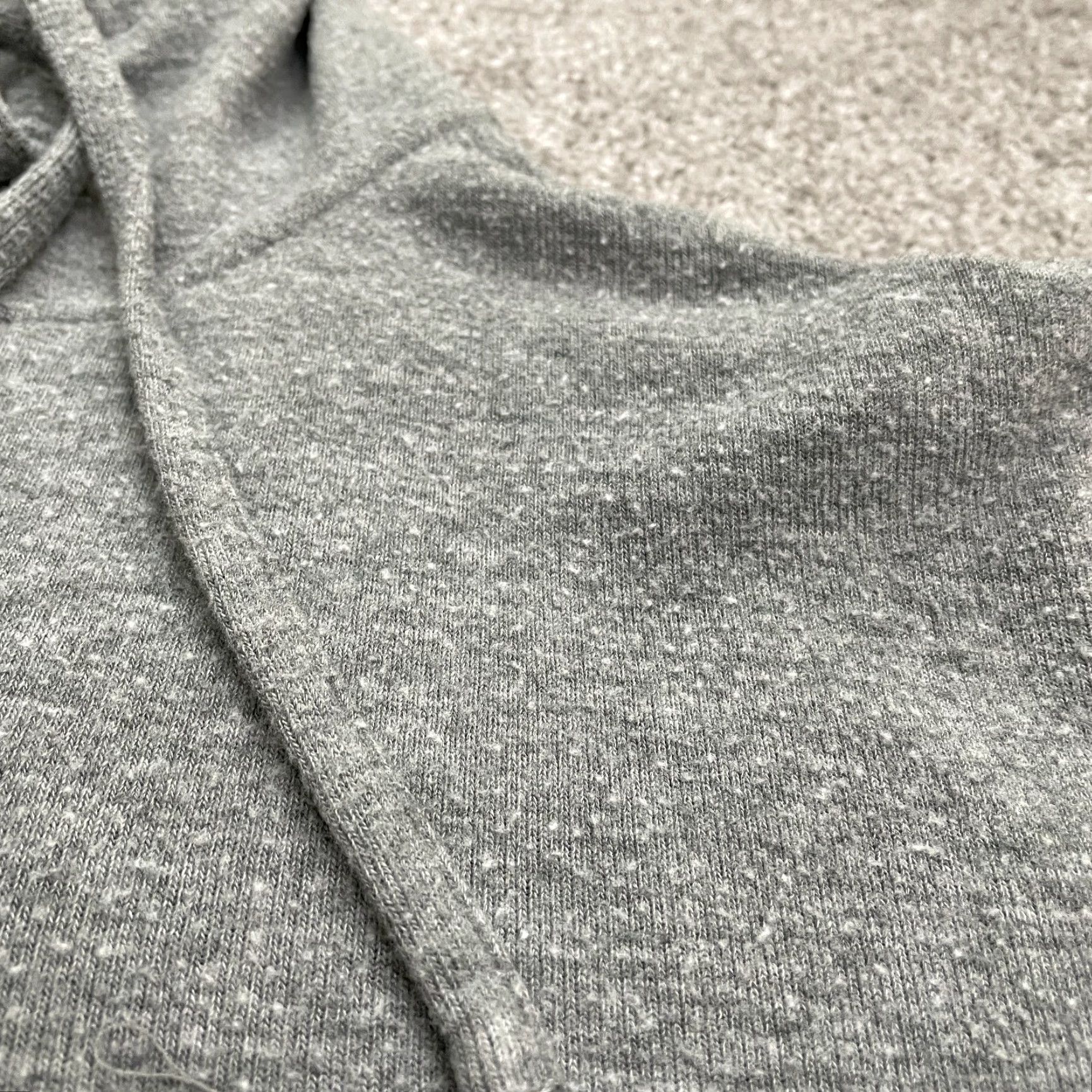Lands' End Lands' End Hoodie Sweatshirt Women Large Gray Drawstring Pullover Casual Outdoor Size L / US 10 / IT 46 - 4 Thumbnail