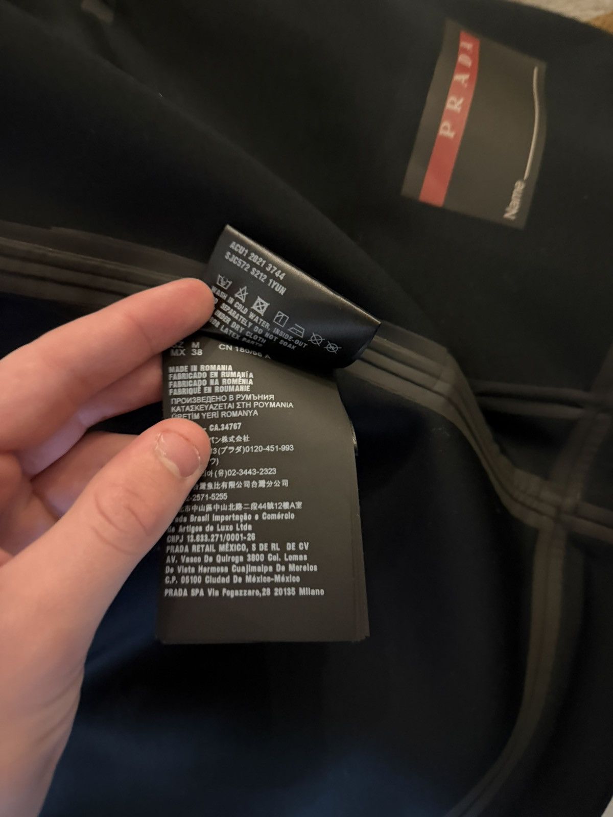 Prada Prada Linea Rosa Tech Fleece Size US M / EU 48-50 / 2 - 5 Thumbnail