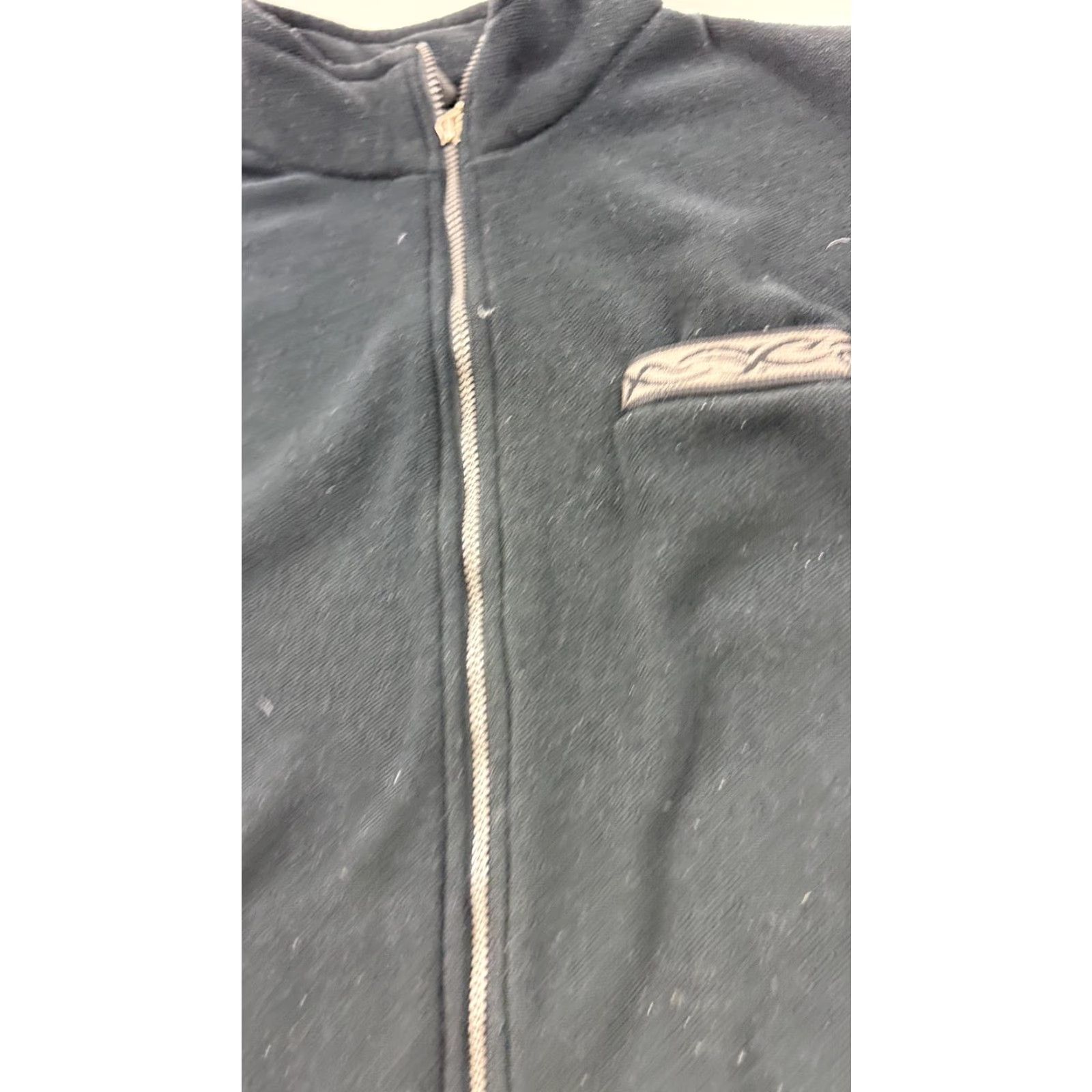 Vintage Horny Toad Mens Vest Medium Large Black Fleece Zip Made USA Outdoor Activewear Size US S / EU 44-46 / 1 - 4 Thumbnail
