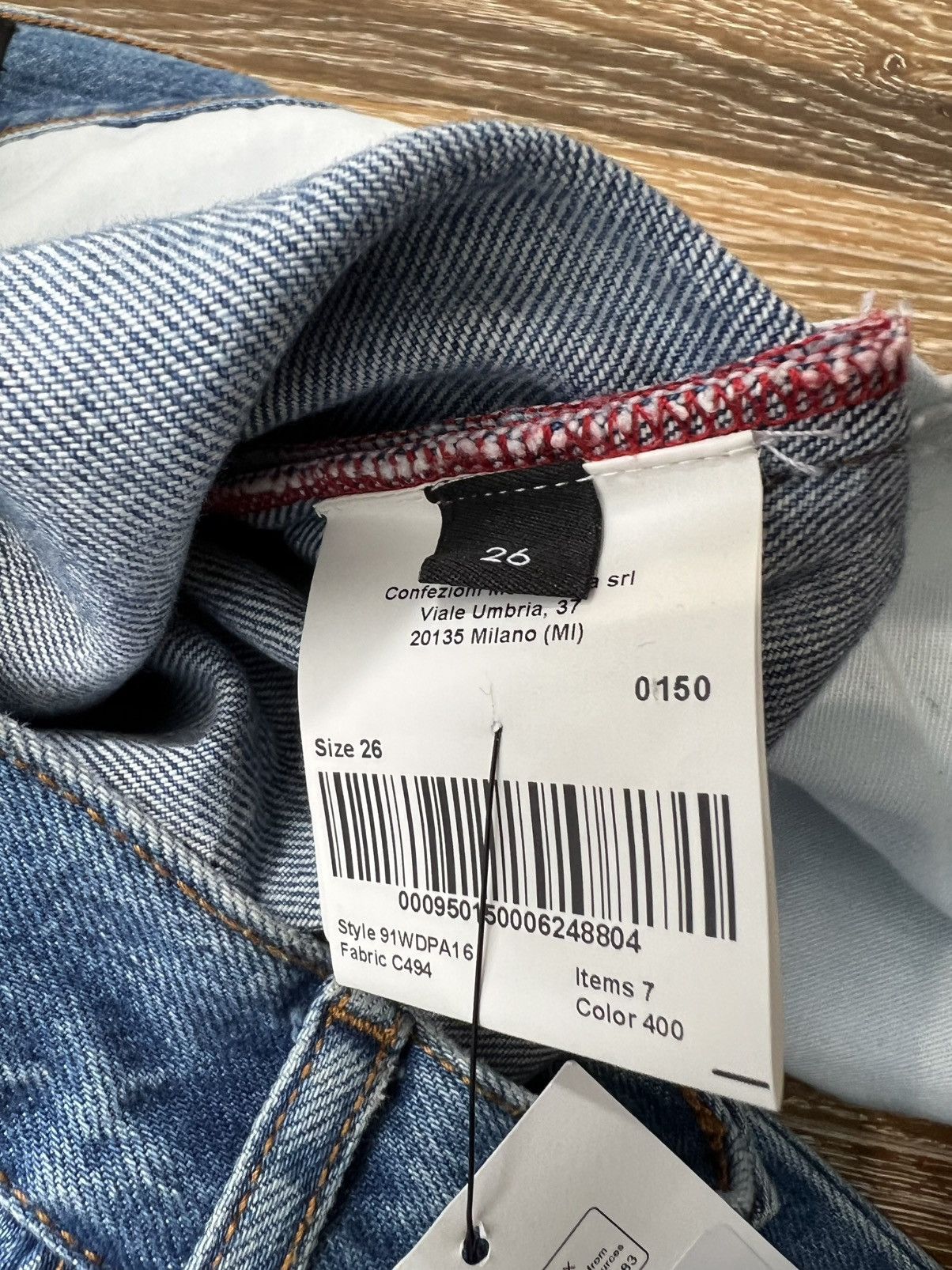 Calvin Klein 205W39NYC Calvin klein 205w39nyc reflective fire fighter jeans Size 26" / US 2 / IT 38 - 5 Thumbnail