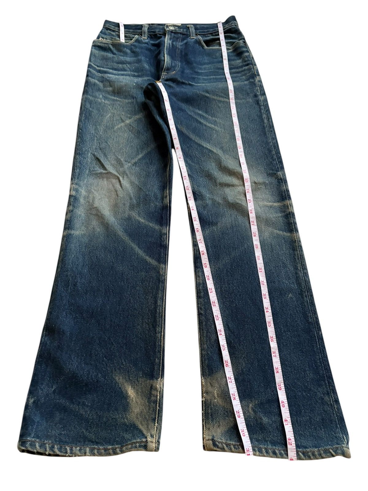 HOLLYWOOD RANCH MARKET × Japanese Brand Vintage Japanese HR Market Talon Mud Wash Baggy Jeans Size US 29 - 12 Thumbnail