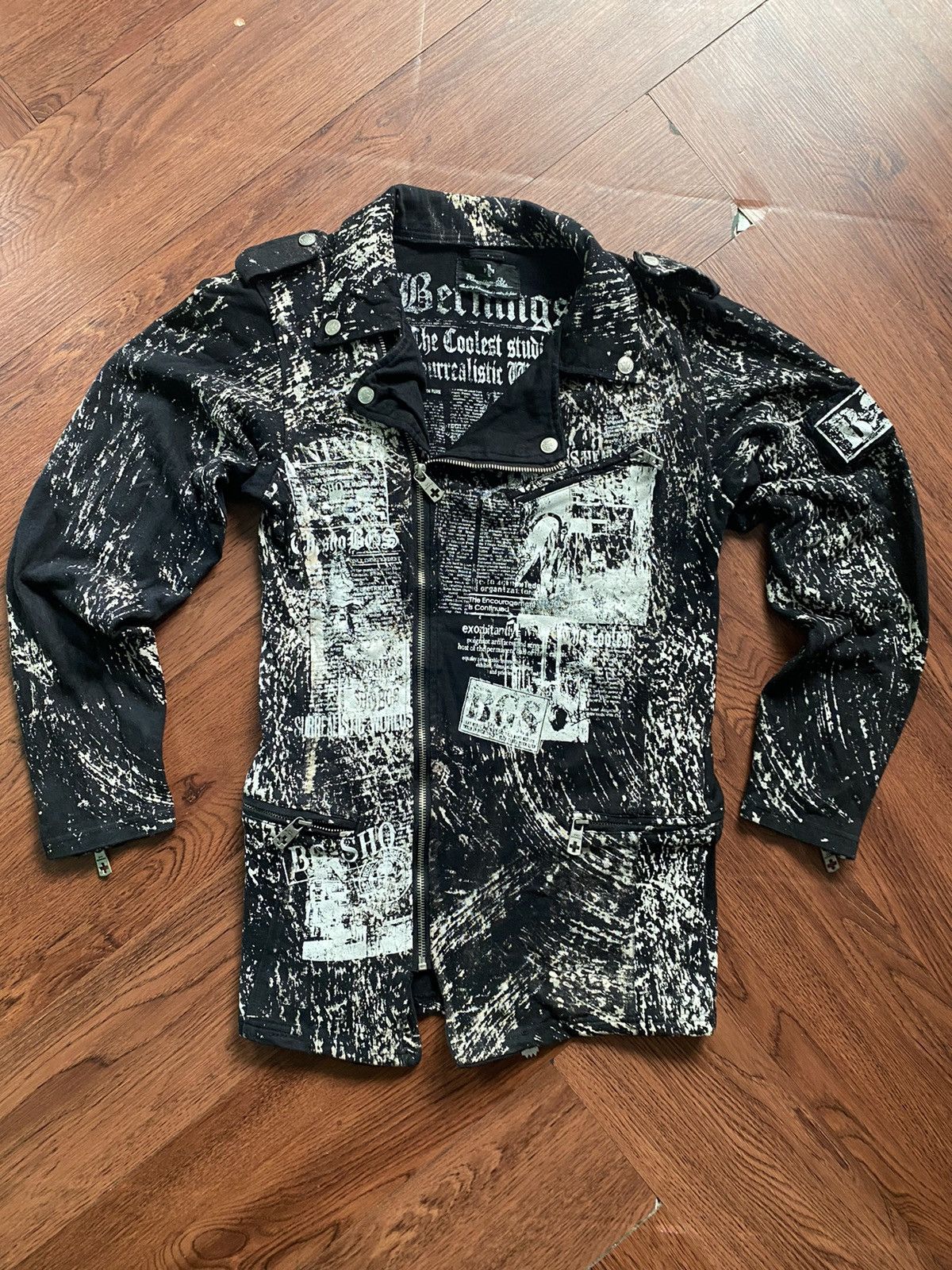 Who Decides War Berning Sho Painted Rider Jacket Size US M / EU 48-50 / 2 - 1 Thumbnail