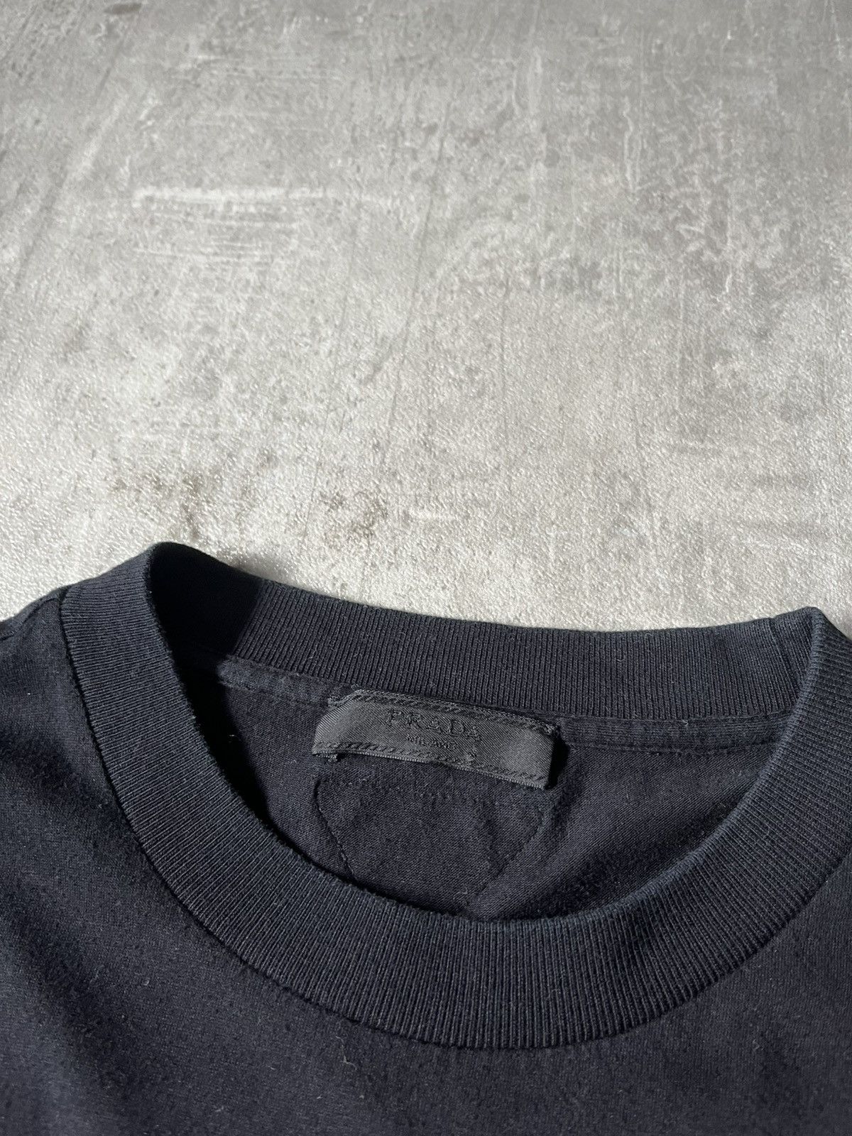 Prada black T-shirt monkey print rare 2017