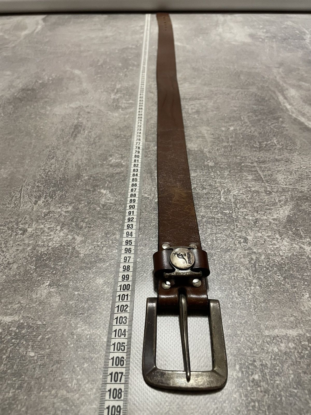 Kangol Vintage Kangol Leather Belt 90s Size ONE SIZE - 15 Thumbnail
