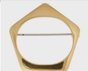 Celine o1bcso1str0725 Size : OS / 46S266 Pins in Gold Size ONE SIZE - 1 Preview