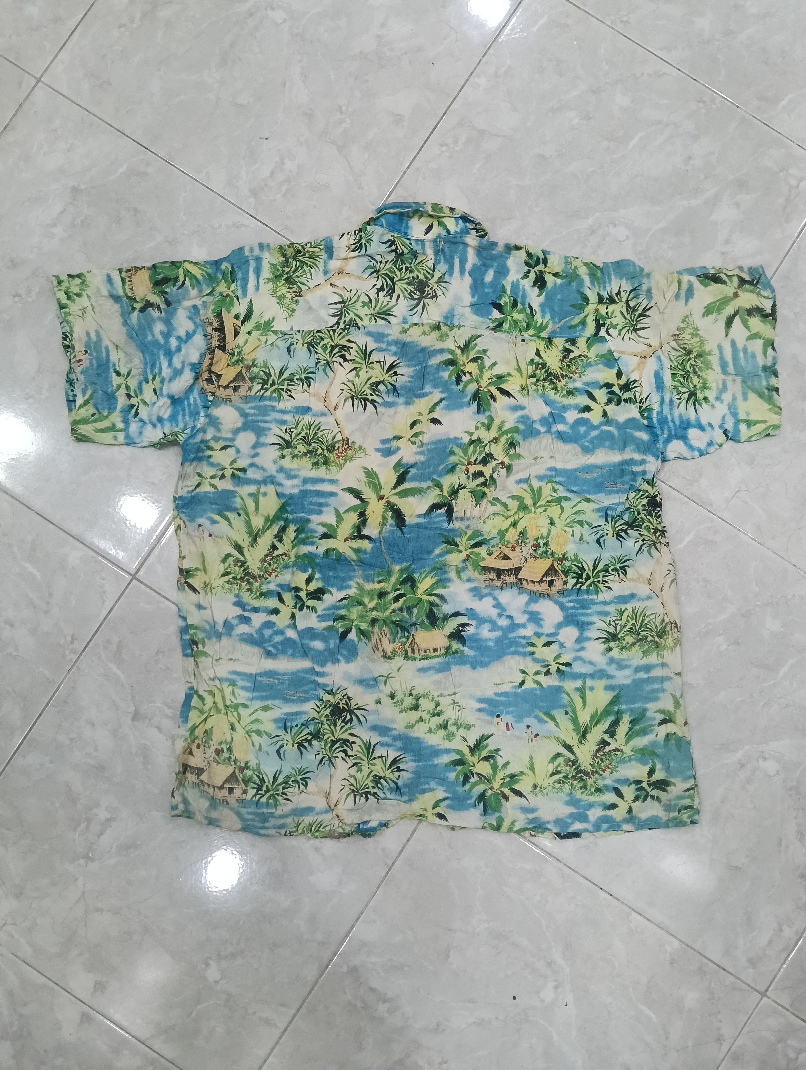 Towncraft Vintage Hawaii Rayon Size US L / EU 52-54 / 3 - 3 Thumbnail