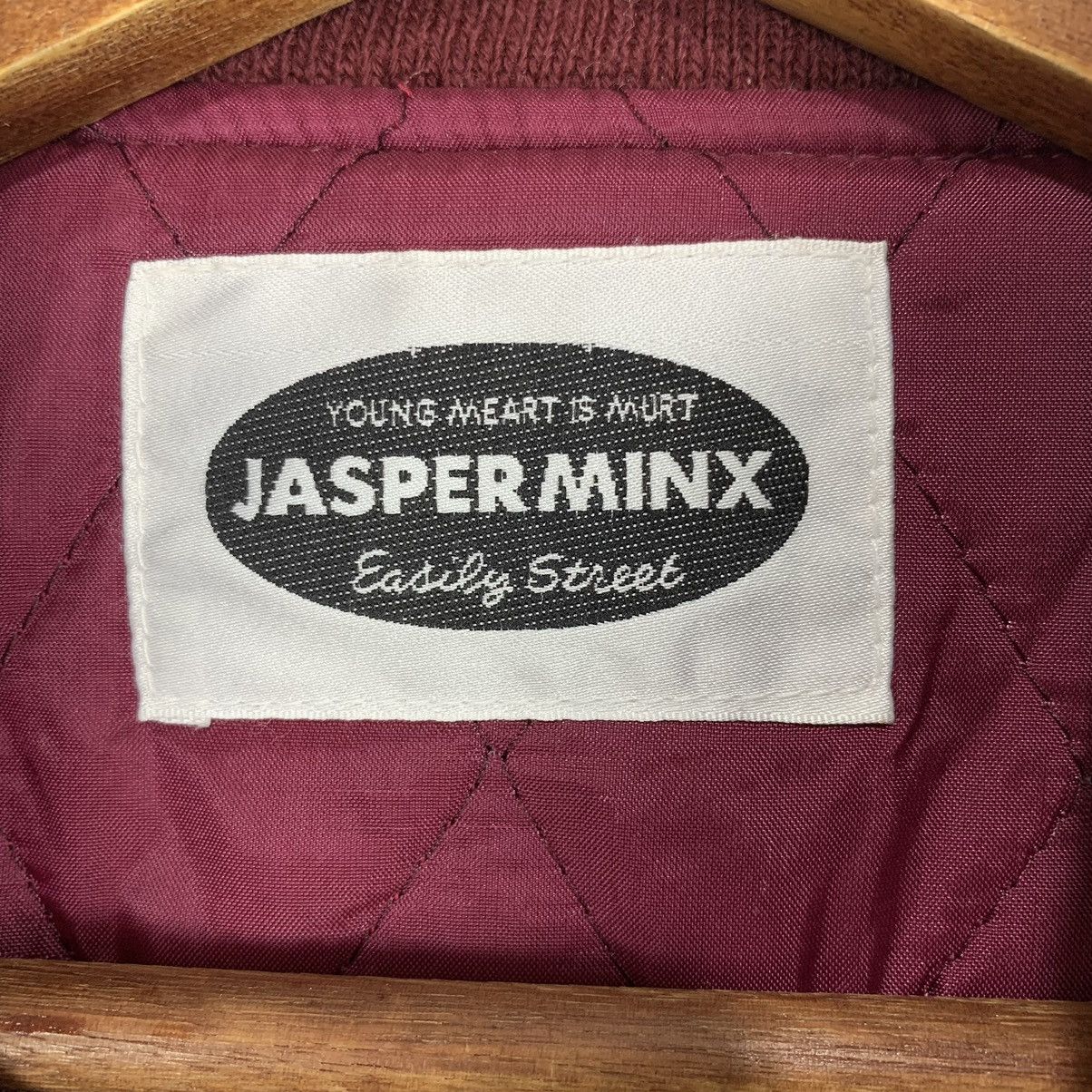 Japanese Brand Vintage Jasper Minx Varsity Jacket Size US L / EU 52-54 / 3 - 6 Thumbnail