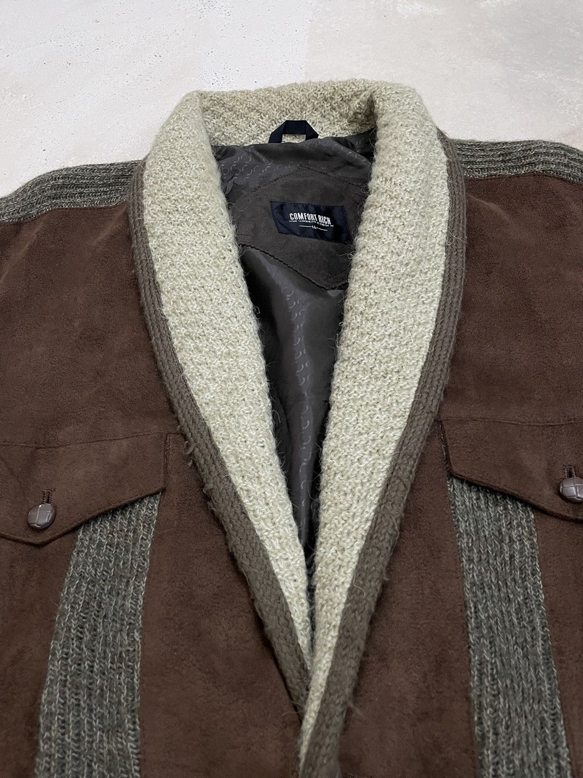 Le Grande Bleu (L.G.B.) Comfort Rich Blend Material Vintage Style Size US L / EU 52-54 / 3 - 8 Thumbnail