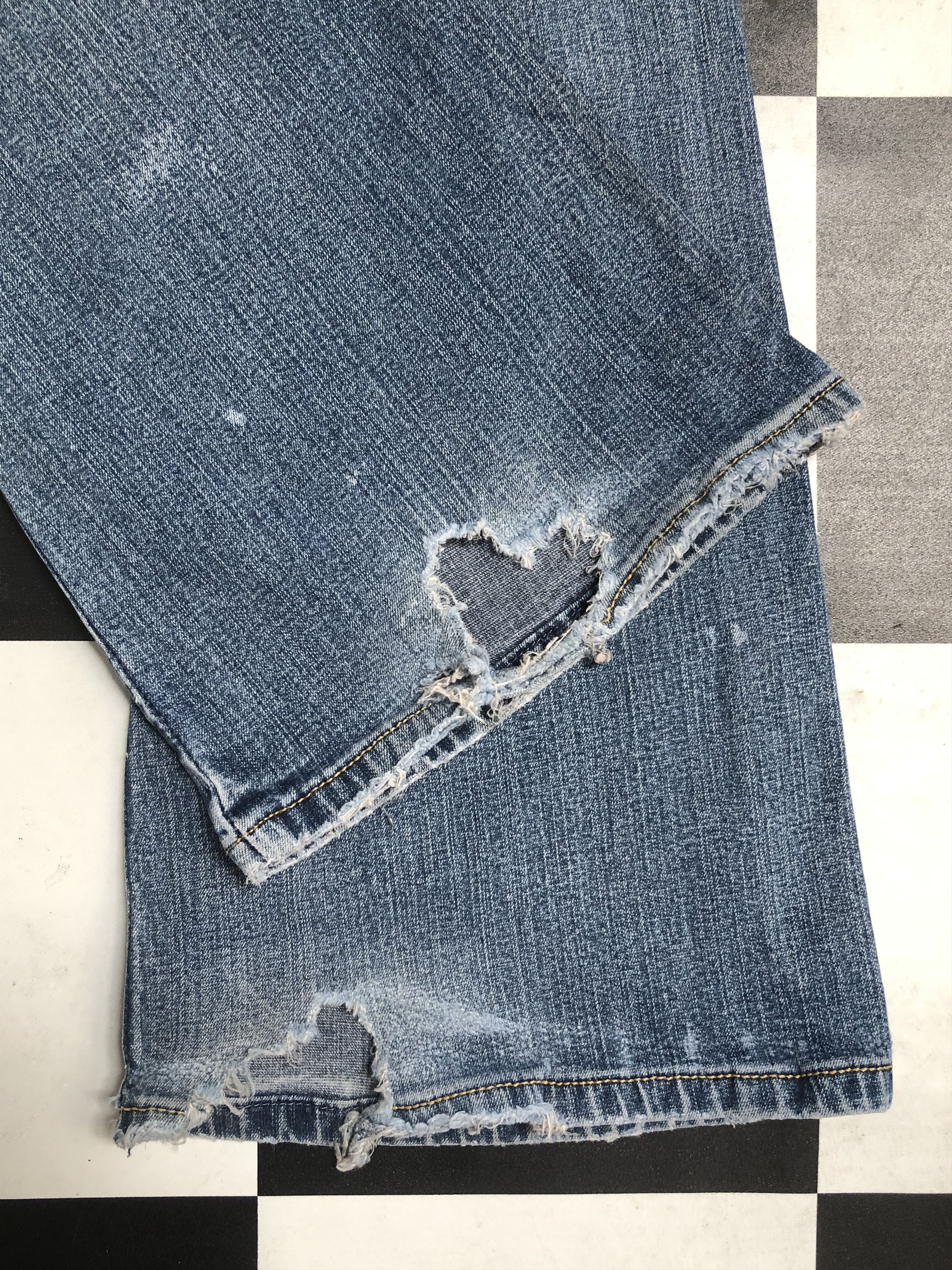 Levi's Vintage Levis 519 Low Flare Jeans 30x31- L308 Size US 30 / EU 46 - 9 Thumbnail