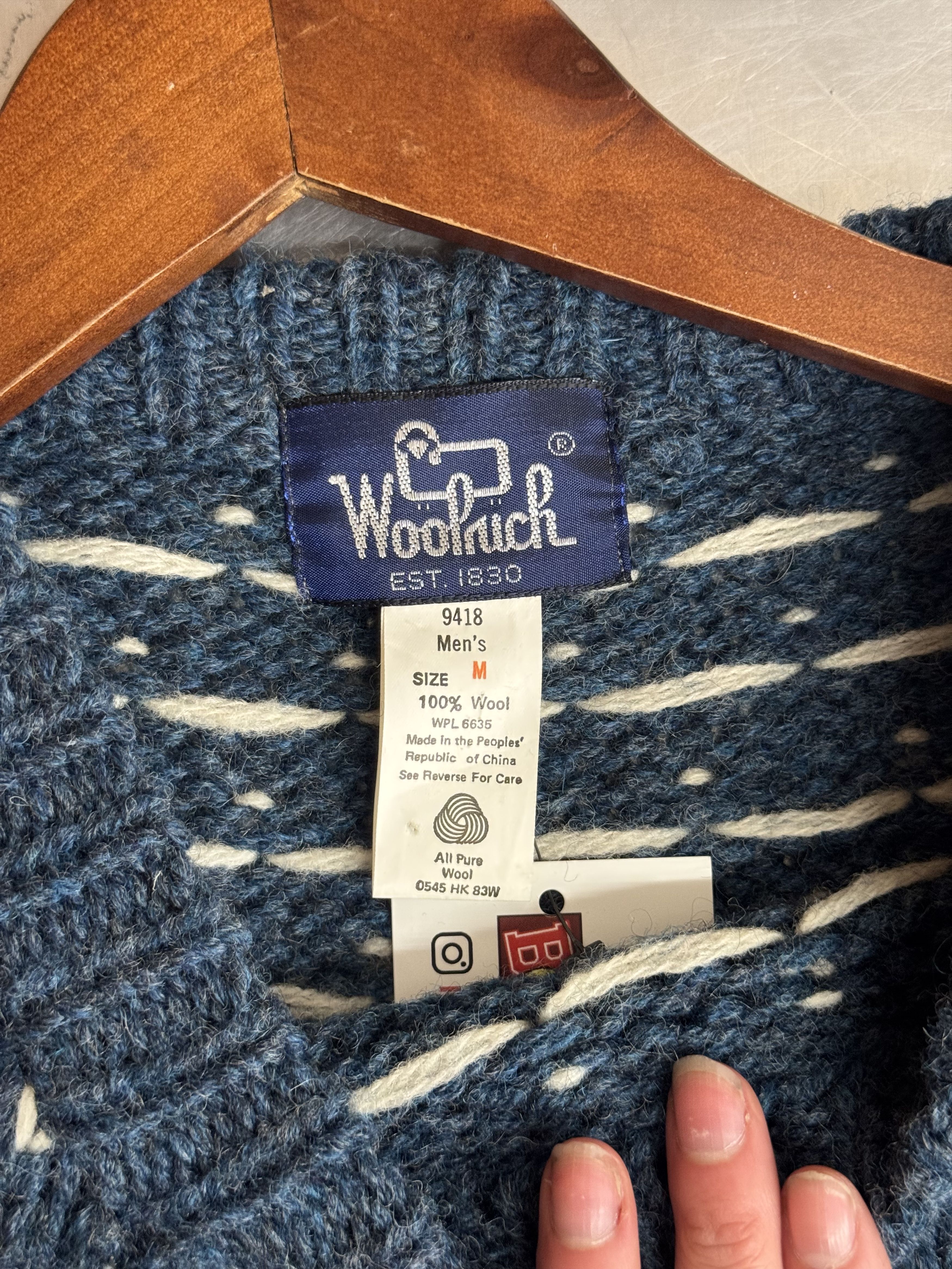 Woolrich Woolen Mills Vintage Sweater Size US M / EU 48-50 / 2 - 2 Thumbnail