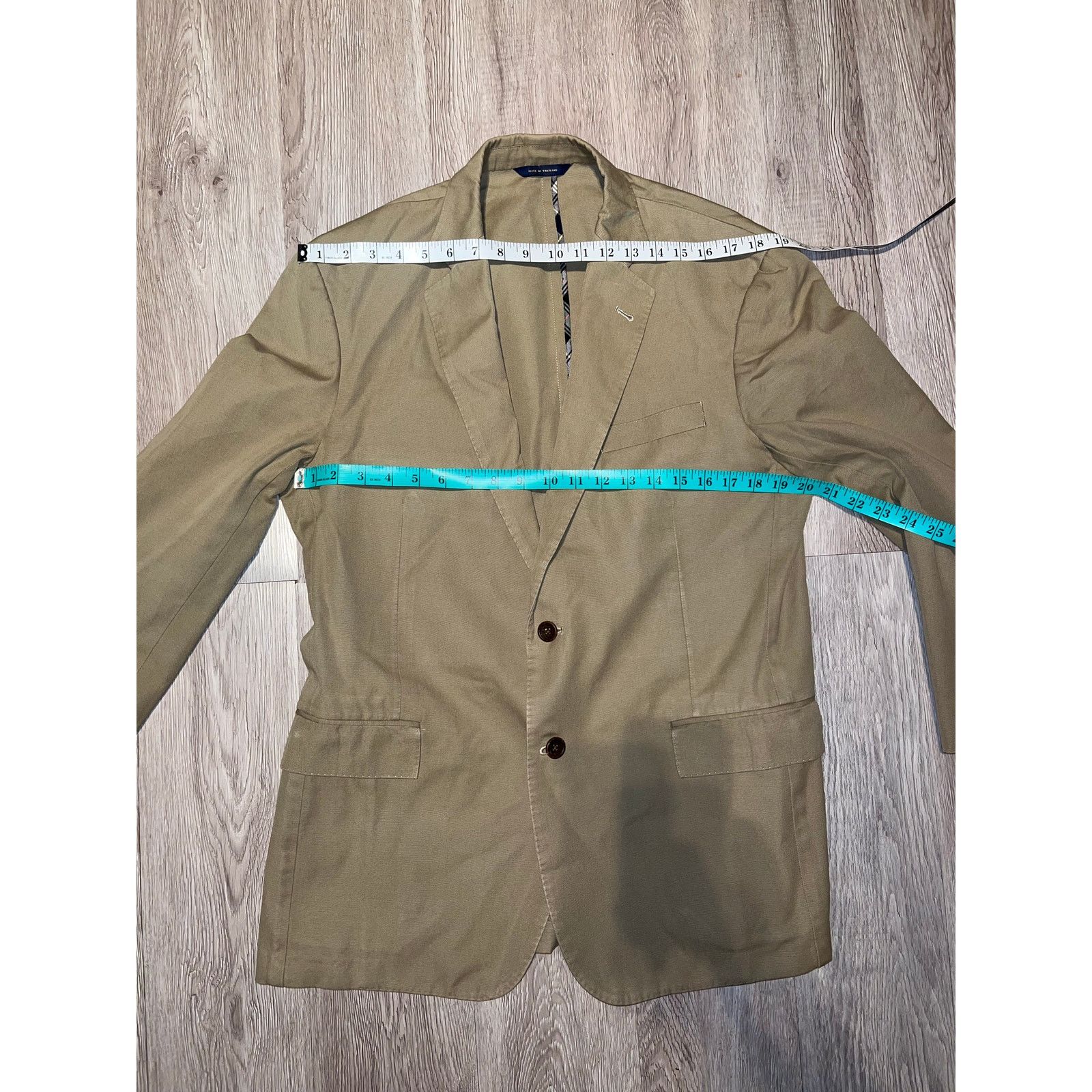 Brooks Brothers Brooks Brothers - 1818 Regent Blazer / 42R / Tan Size 42R - 3 Thumbnail