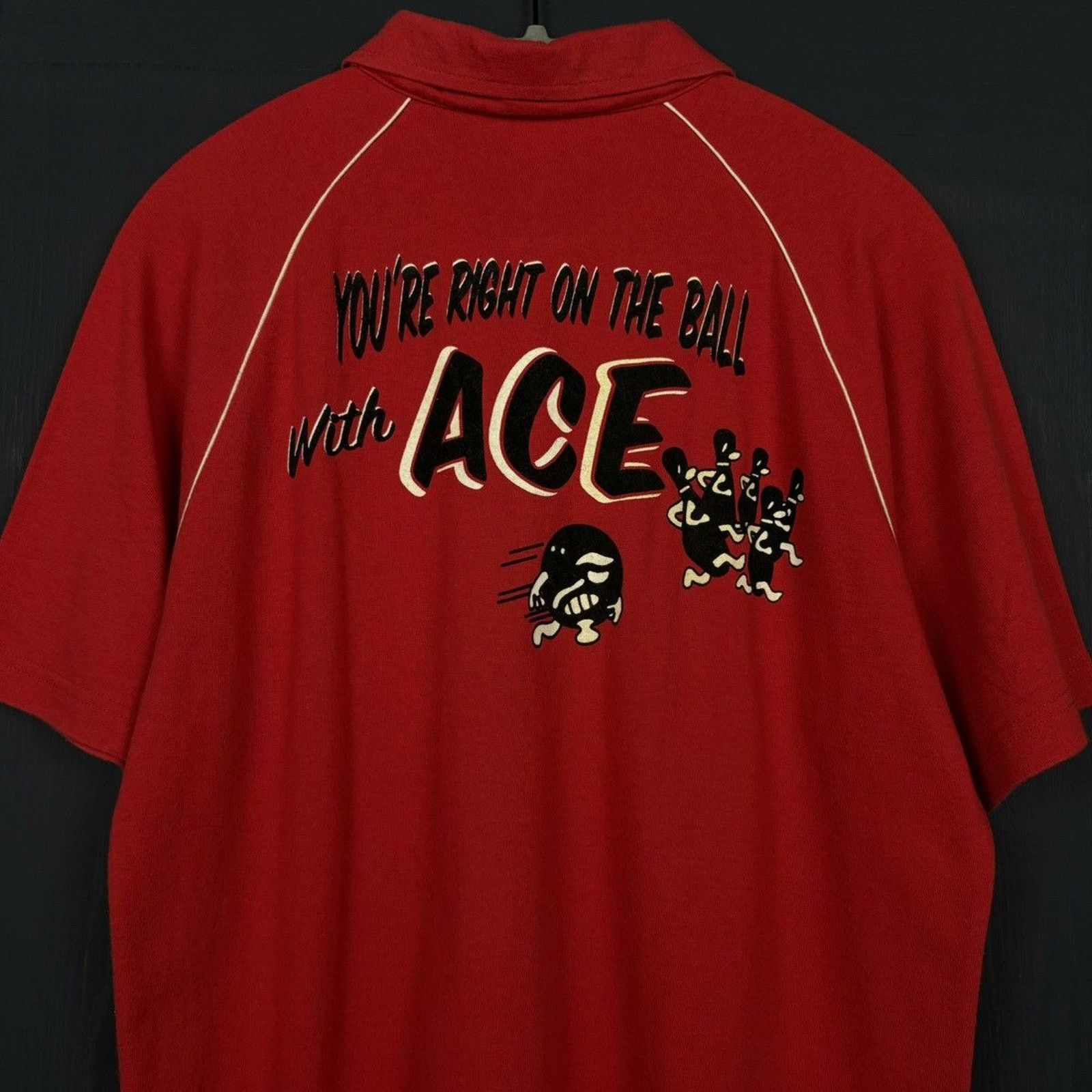 Harley Davidson × Japanese Brand × Vintage 🇯🇵CHESWICK Bowling Polo Size US L / EU 52-54 / 3 - 2 Thumbnail