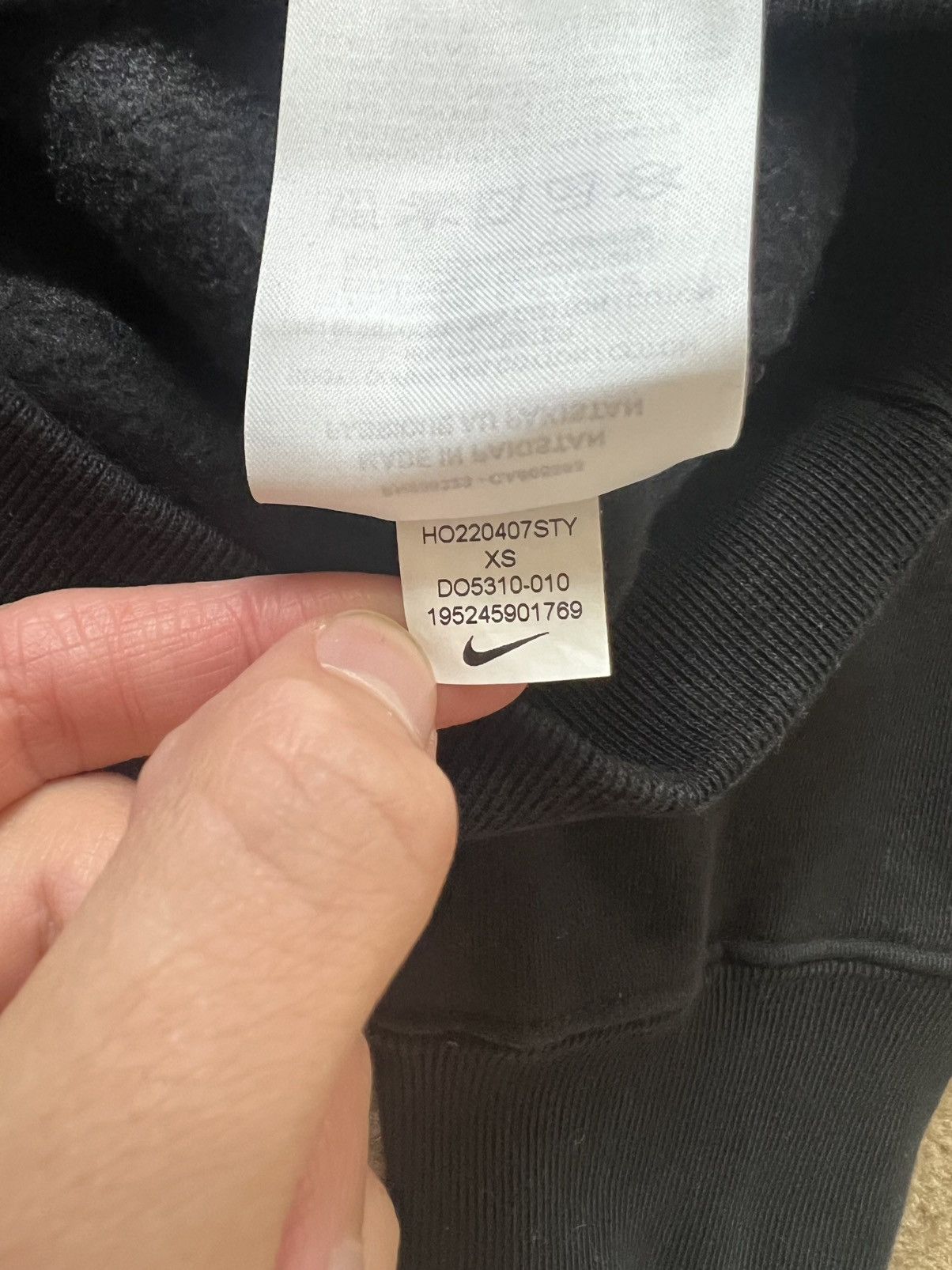 Nike × Stussy Nike x Stussy Washed Fleece Crew Size US XS / EU 42 / 0 - 5 Thumbnail