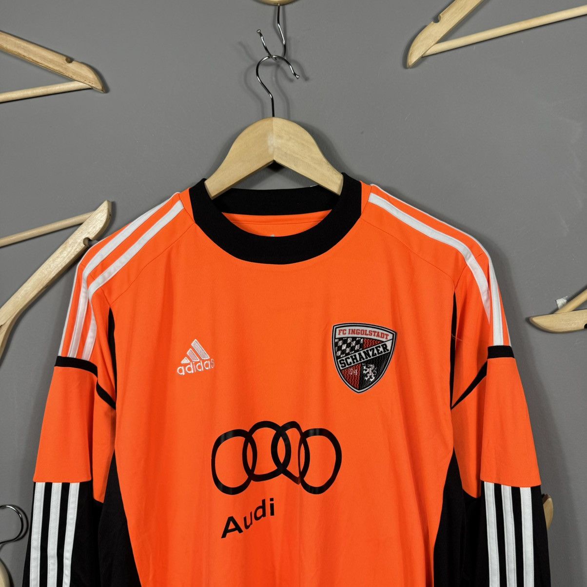 Adidas Adidas Ingolstadt 2012 ForMotion Goalkeeper Jersey Size US XL / EU 56 / 4 - 2 Thumbnail