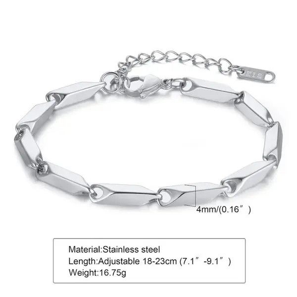Other Vnox Geometry Bracelet Size ONE SIZE - 3 Thumbnail