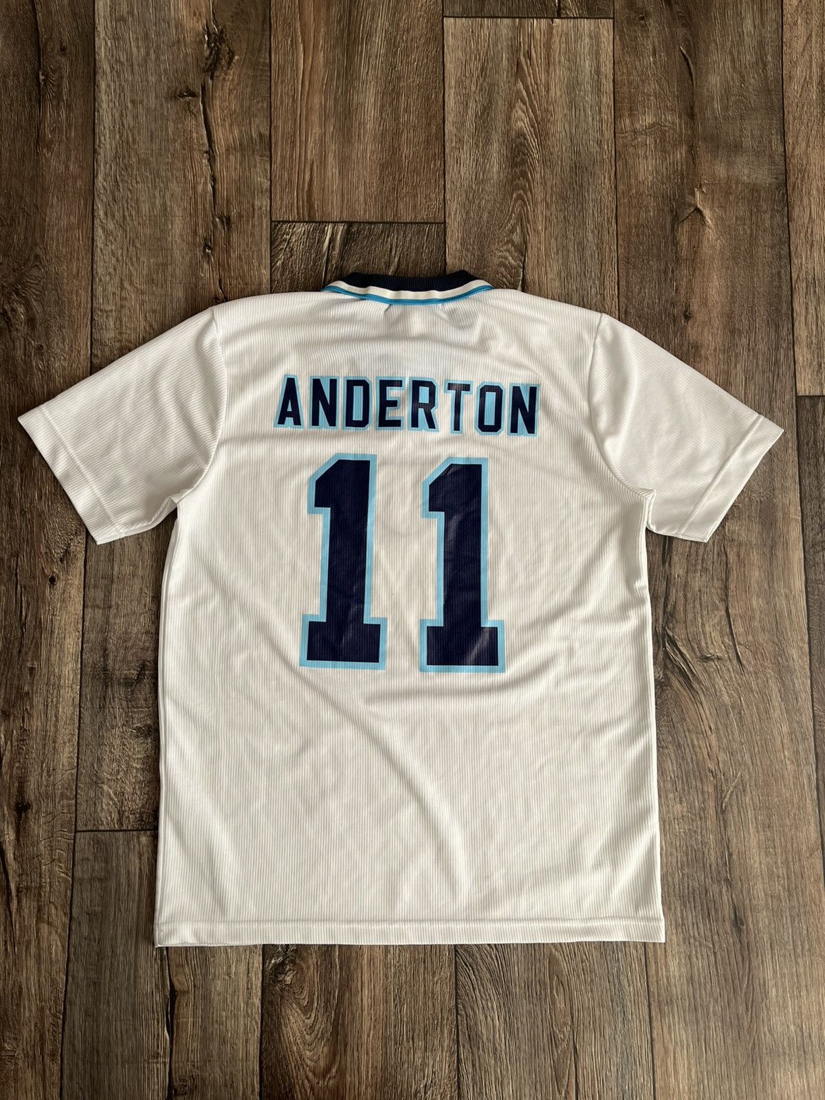 Umbro England Umbro Home 1995/1996 #11 Darren Anderton Jersey Size US XL / EU 56 / 4 - 9 Thumbnail