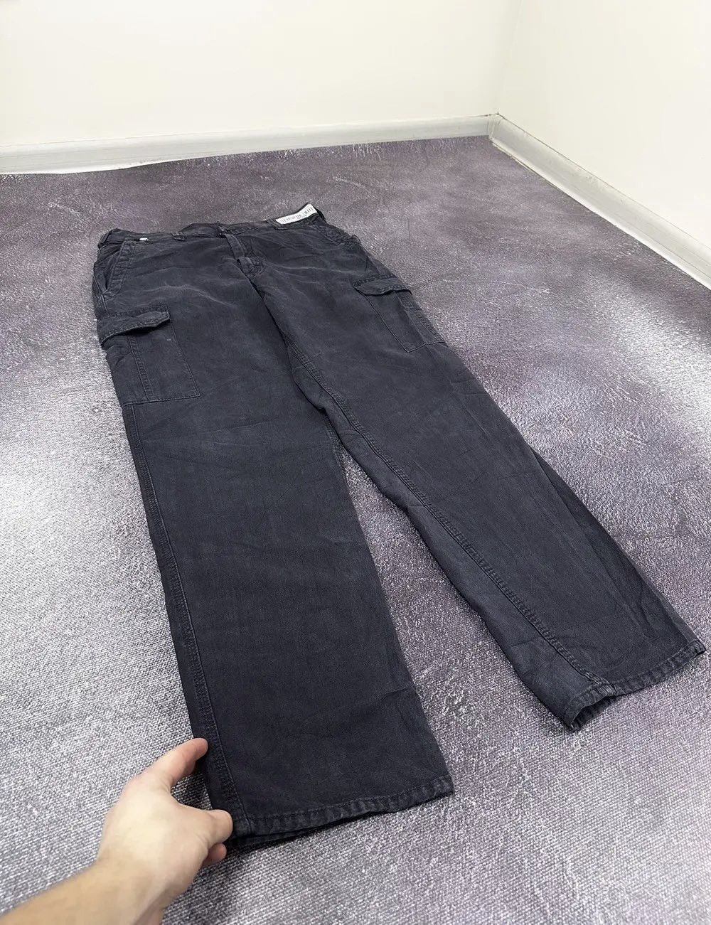 Carhartt Vintage Carhartt Cargo USA Flame Resistant Opium Work Pants Size US 32 / EU 48 - 14 Thumbnail