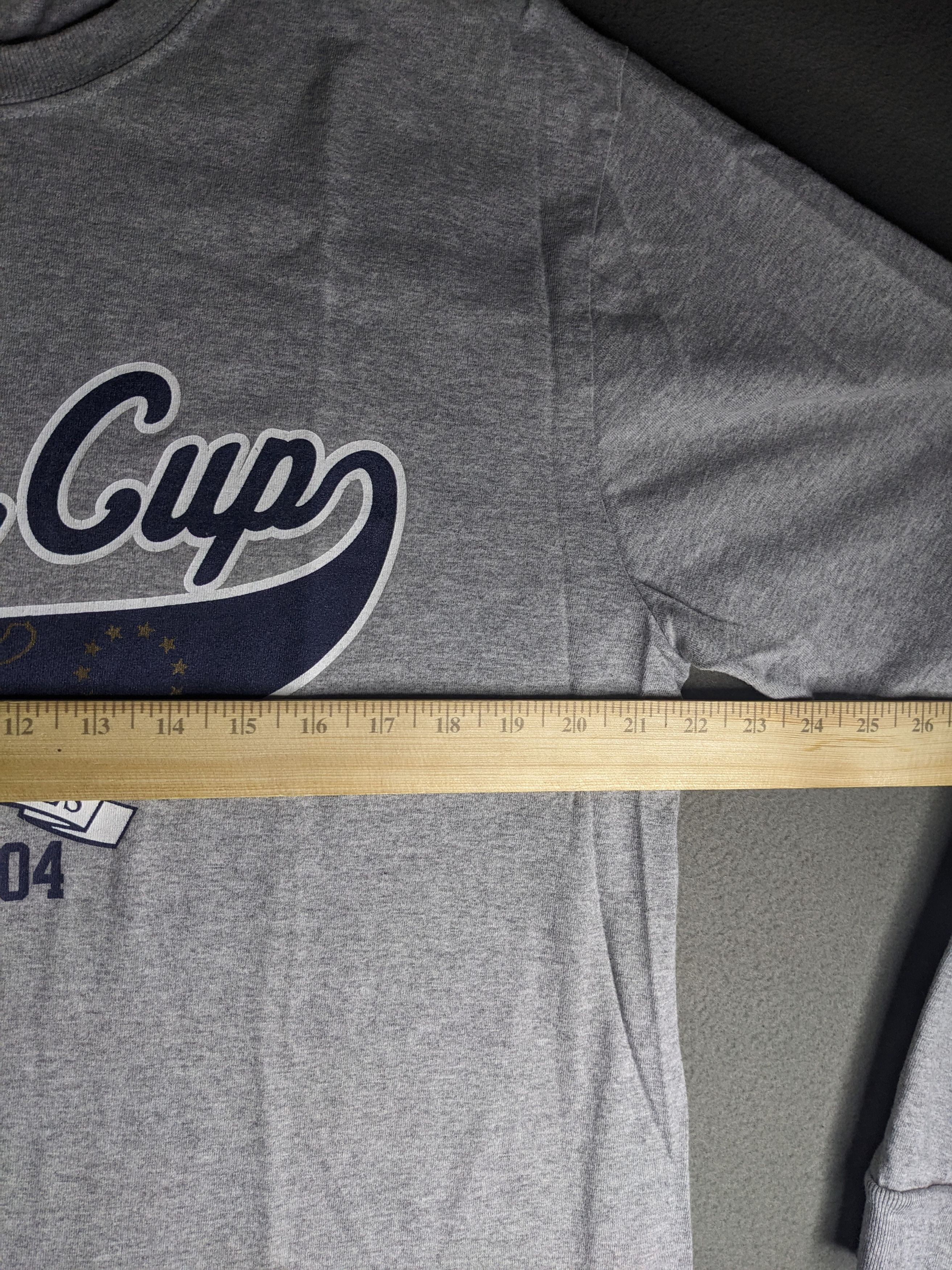 Gear for Sports VTG Ryder Cup 2004 Long Sleeve Shirt Large Graphic Tee Golf Size US L / EU 52-54 / 3 - 6 Thumbnail