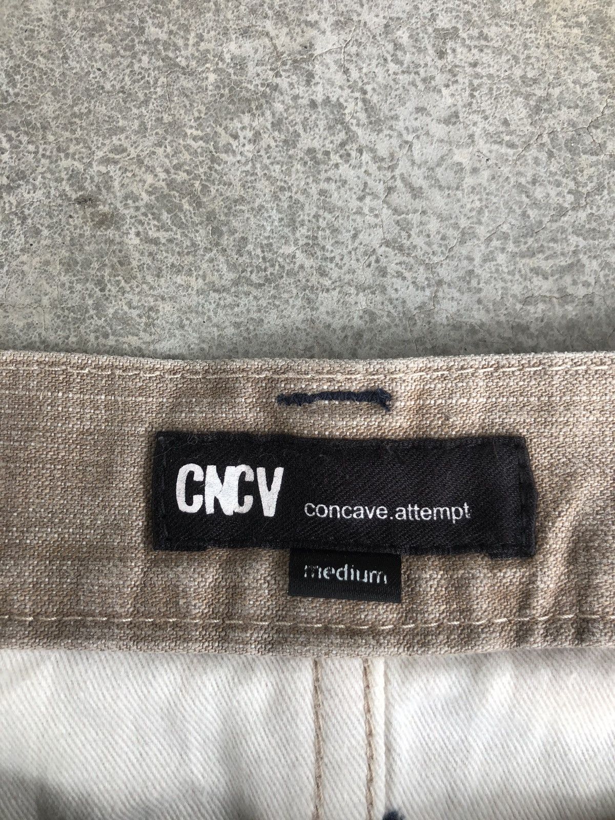 Japanese Brand Japanese Concave attempt Distressed Jeans Size US 33 - 18 Thumbnail