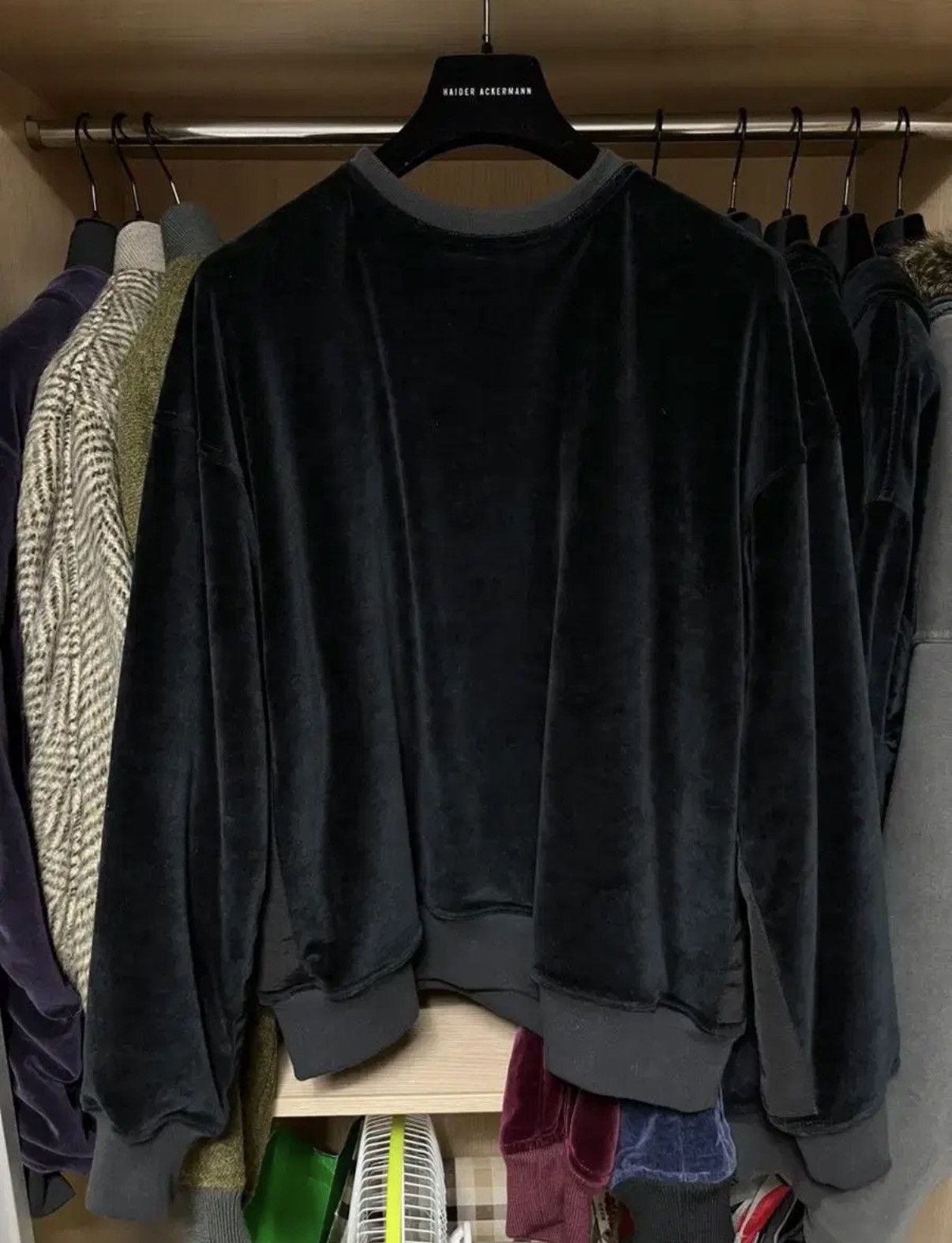 Haider Ackermann Haider ackermann 14fw og velvet sweat shirts Size US XS / EU 42 / 0 - 1 Thumbnail