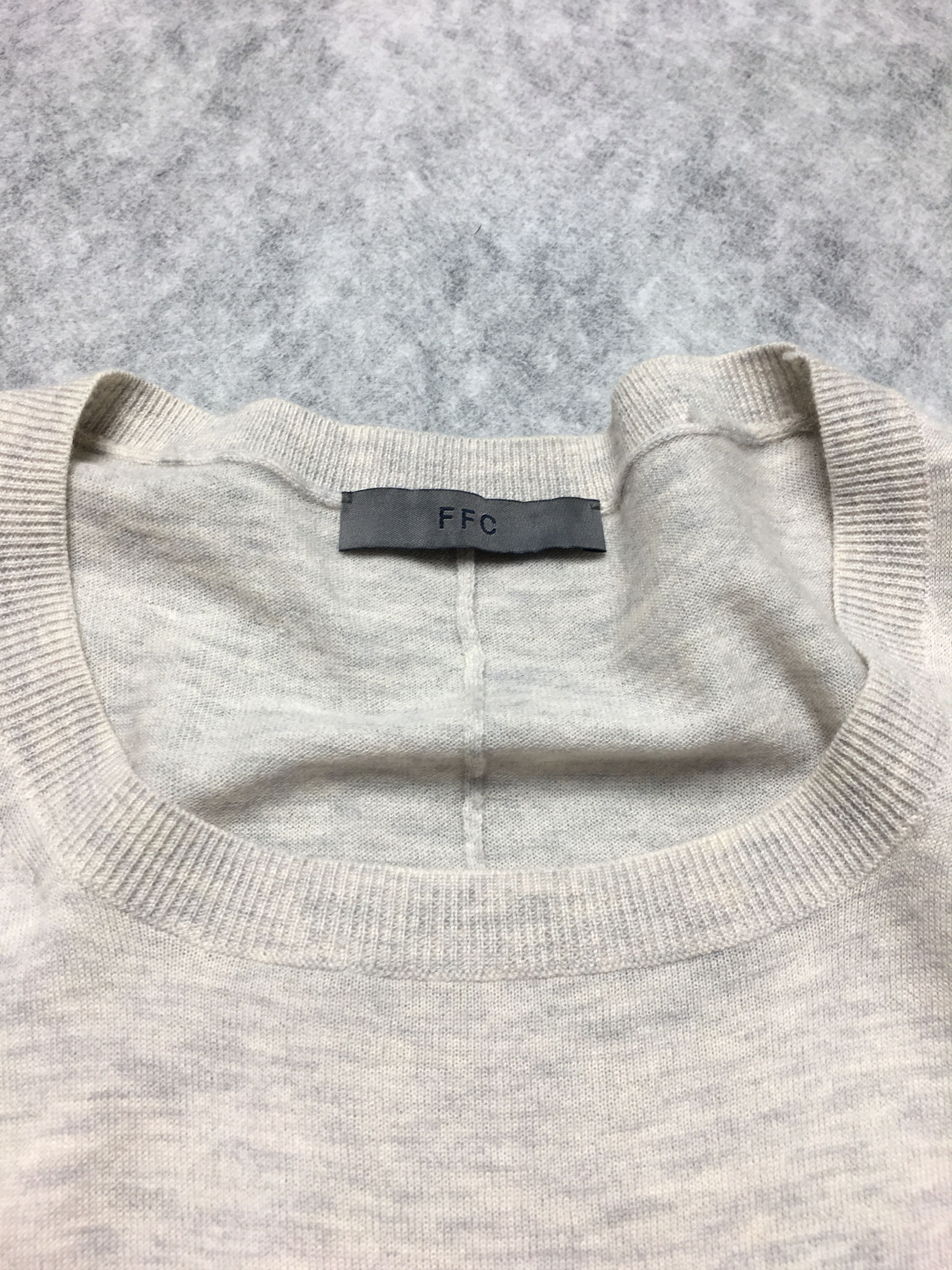 Other FFC Beige Wool Cashmere 2 pieces set Cardigan & Tank Top Size M / US 6-8 / IT 42-44 - 12 Thumbnail