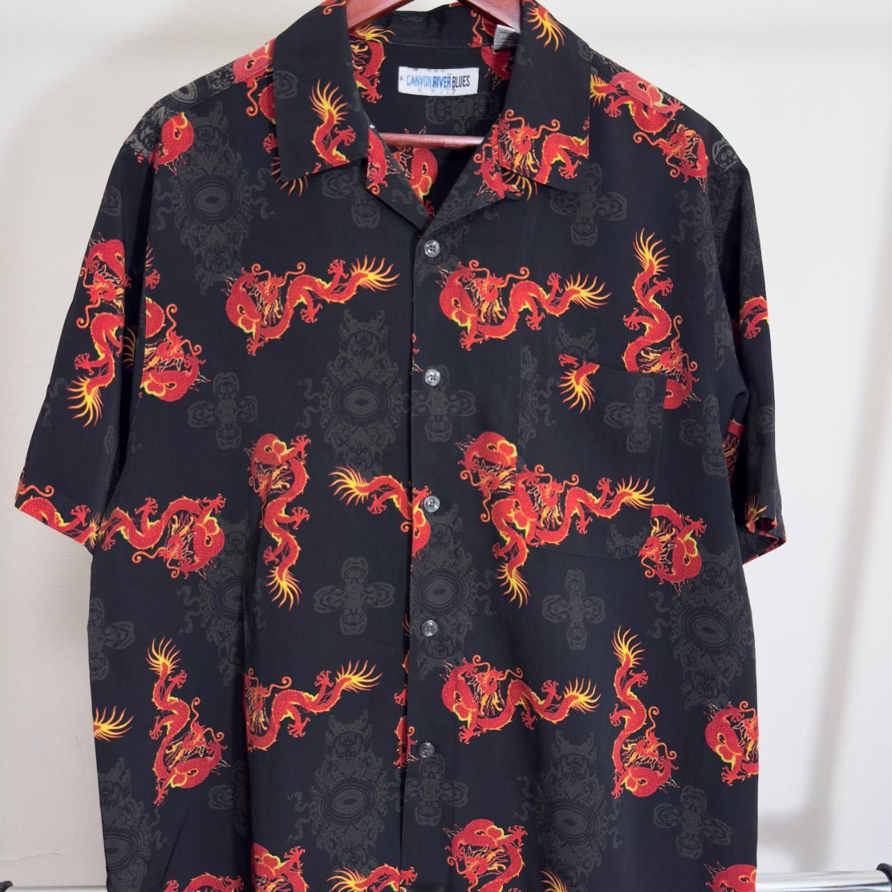 Other Vintage Dragon Button Up Shirt Size US L / EU 52-54 / 3 - 1 Thumbnail