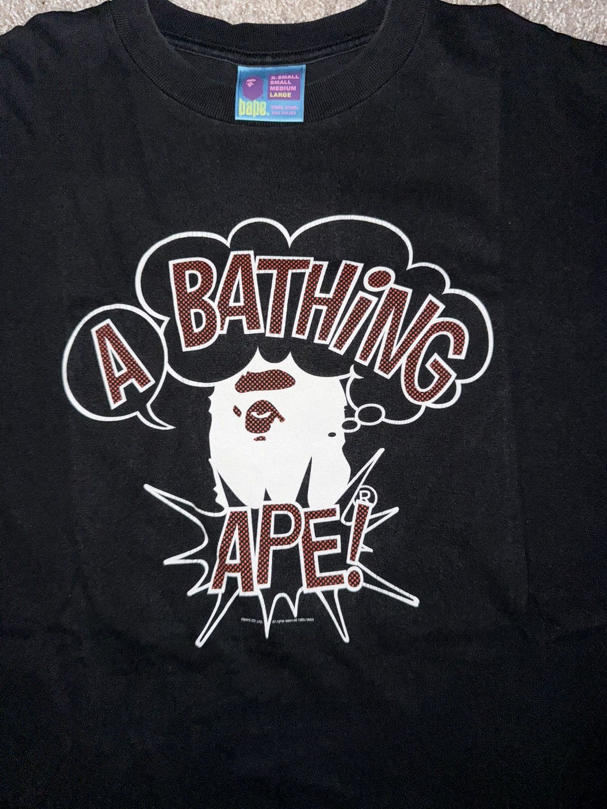 Bape × Nigo A Bathing Ape Comic Tee Graphic Size US L / EU 52-54 / 3 - 3 Thumbnail