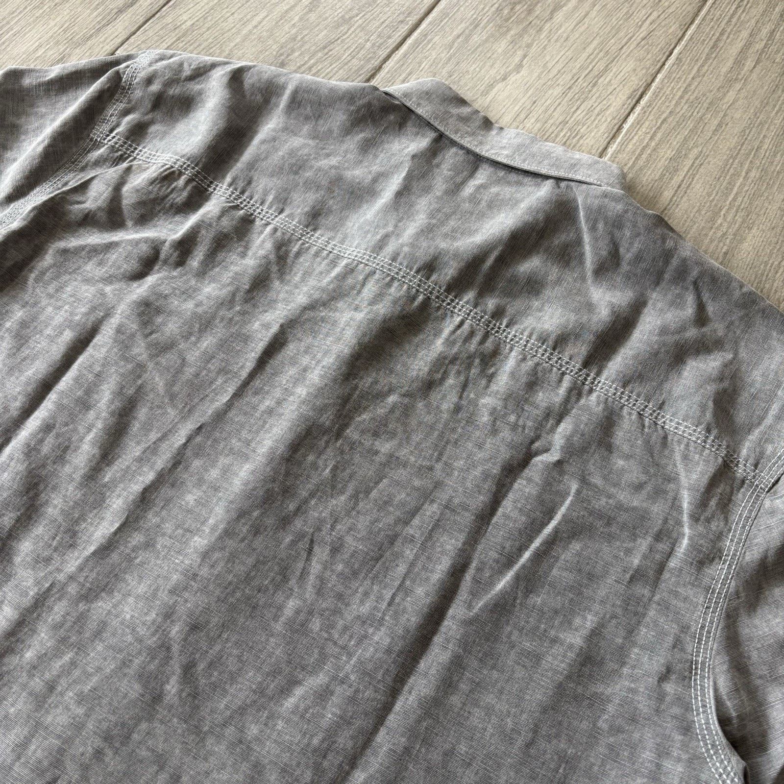 Other Nicoby Linen Blend Shirt Button Up Grey Men’s XXL NWT Size US XXL / EU 58 / 5 - 5 Thumbnail