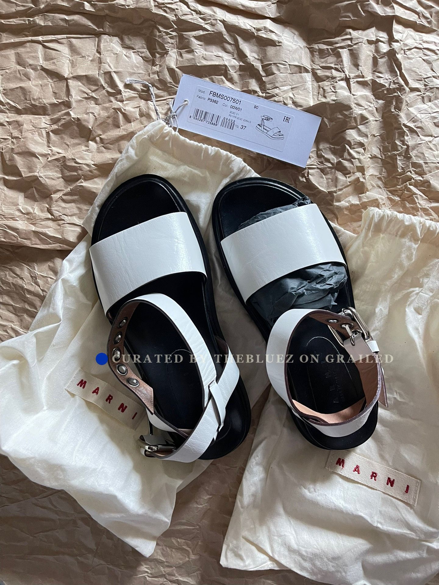 Marni Marni Women's Sandals Size 37 Size US 6 / IT 36 - 1 Thumbnail