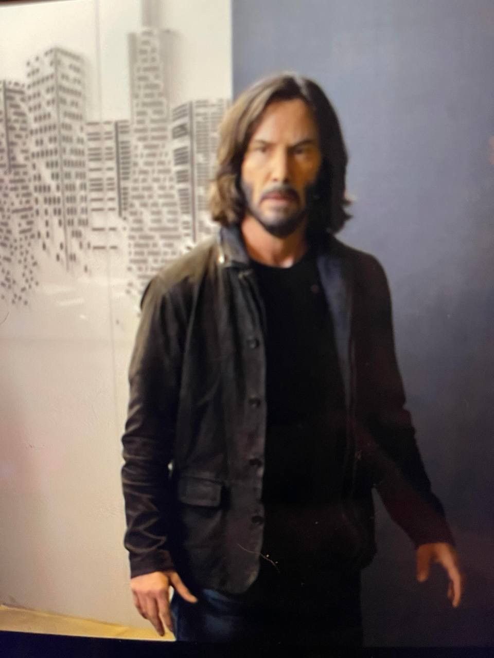 Allsaints Allsaints Keanu Reeves survey faded leather jacket blazer Size US XL / EU 56 / 4 - 2 Thumbnail