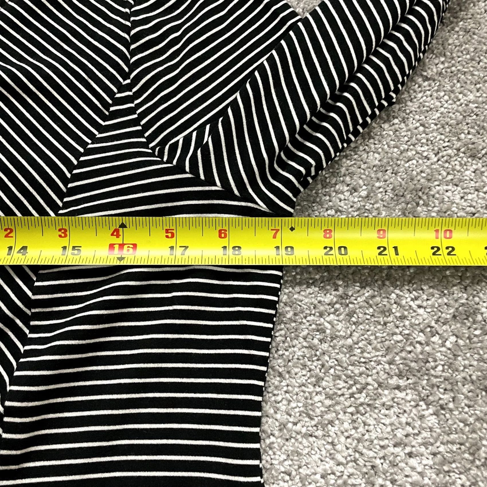 Vintage Chico's Tee Shirt Womens Tunic Top Black Striped Pockets 3/4 Sleeve Round Neck Medium Shirt Womens Size M / US 6-8 / IT 42-44 - 6 Thumbnail