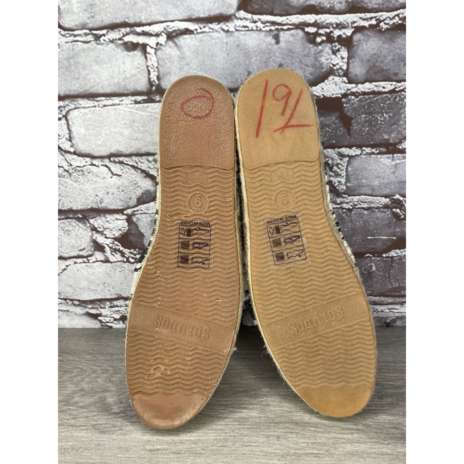 Soludos Soludos Striped Espadrille Bow Blue Cream Nautical Shoes Wom Size US 9 / IT 39 - 8 Thumbnail