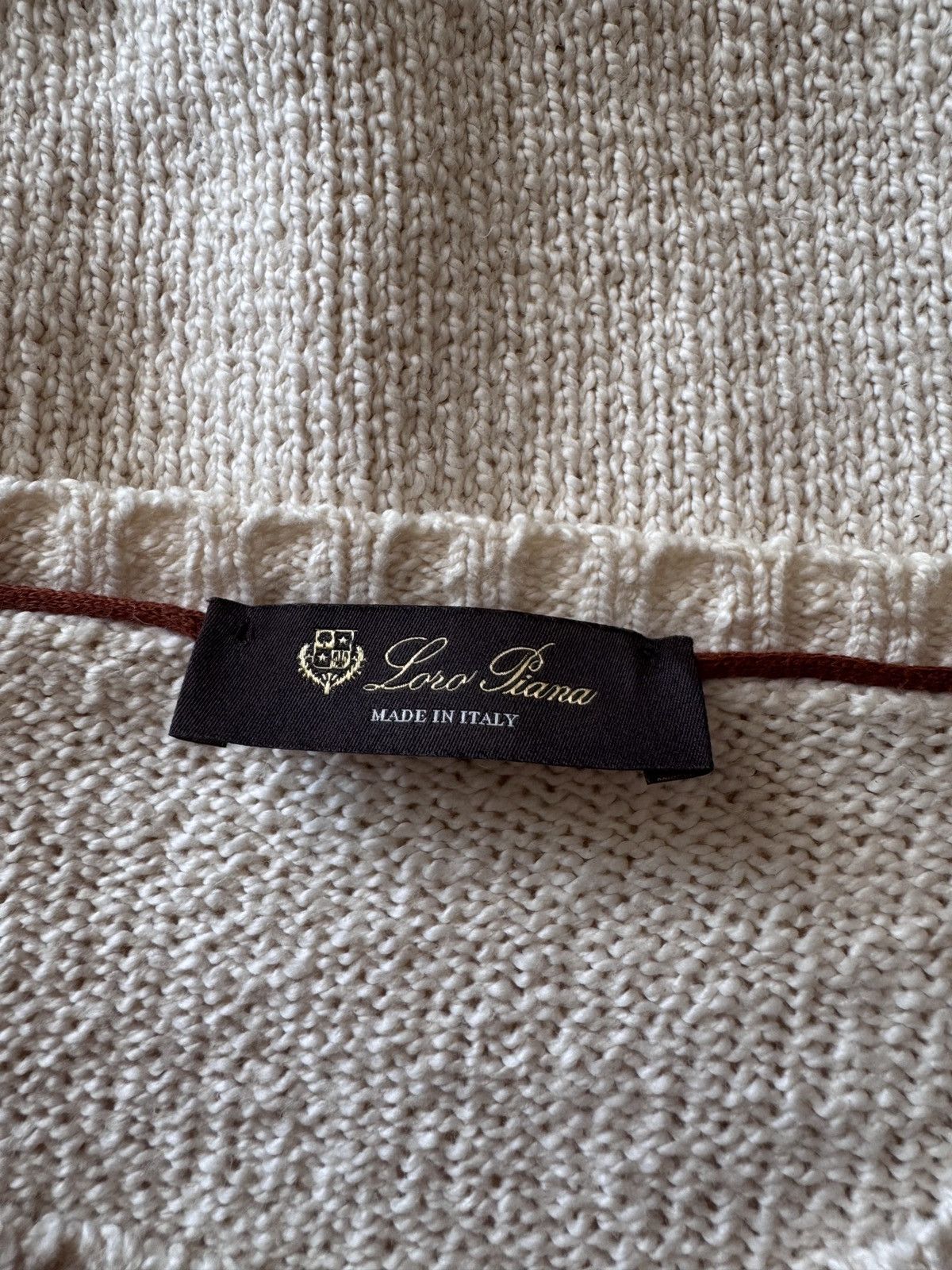 Loro Piana 🔥🔥 Loro Piana Cashmere And Cotton Sweater Size US L / EU 52-54 / 3 - 5 Thumbnail