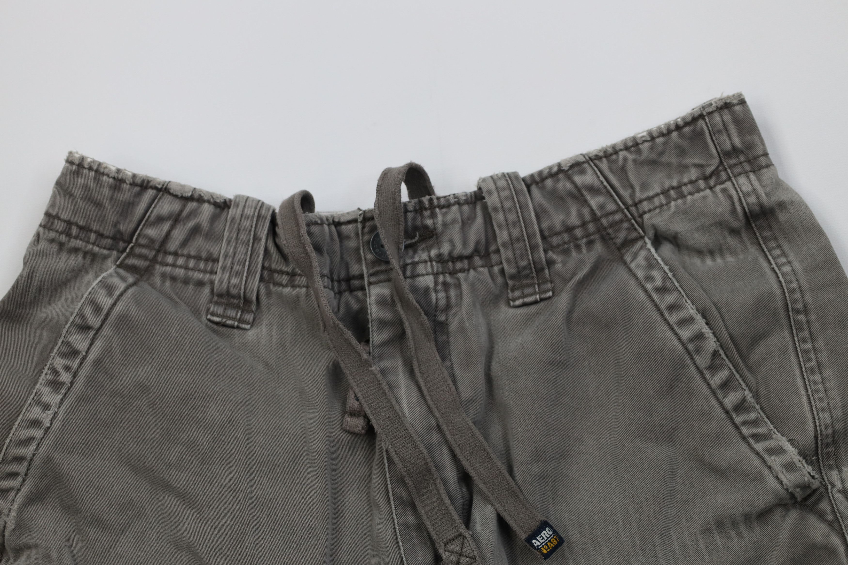 Aeropostale Vintage Y2K Aeropostale Heavyweight Surplus Cargo Shorts Size US 29 - 2 Thumbnail