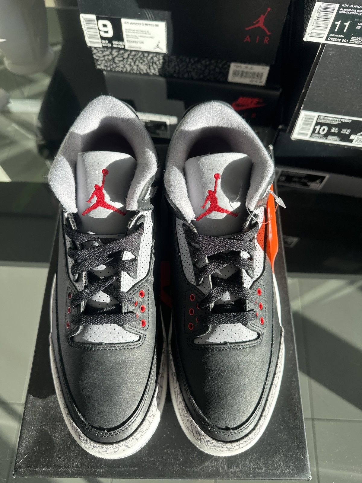 Jordan Brand J3 black cement Size US 9 / EU 42 - 3 Thumbnail