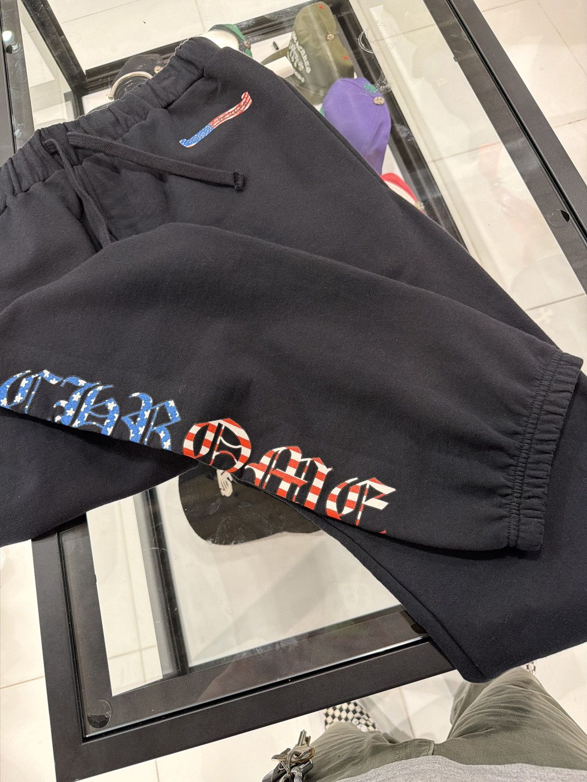 Chrome Hearts Chrome Hearts Matty Boy USA Black Sweatpants Size US 34 / EU 50 - 3 Thumbnail