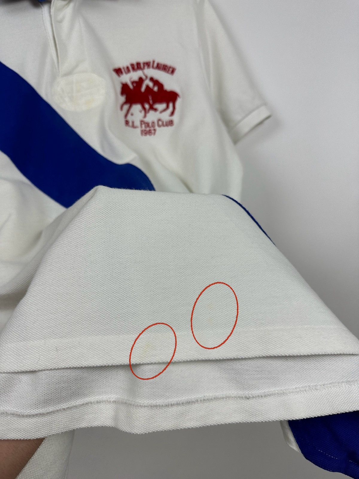 Polo Ralph Lauren Vintage Polo Ralph Lauren #2 Striped Y2K Chief Keef Size US L / EU 52-54 / 3 - 23 Thumbnail