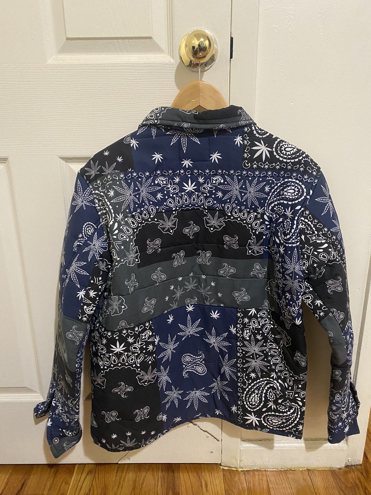 Eighty Eight Vintage bomber jacket crip blue (sz-M) 100% Authentic Size US M / EU 48-50 / 2 - 2 Thumbnail