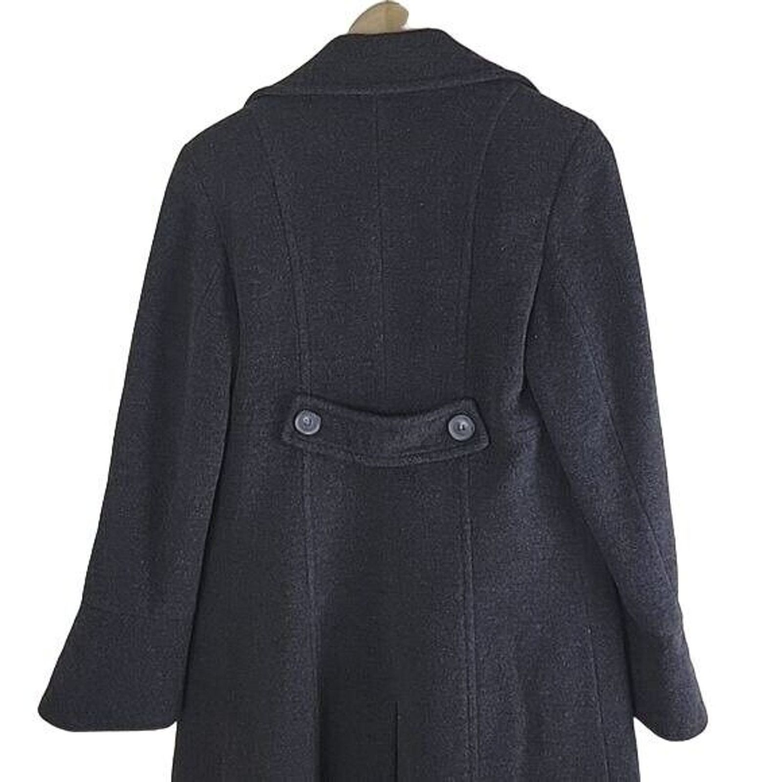 DKNY DKNY Wool Cashmere Blend Overcoat Size M / US 6-8 / IT 42-44 - 6 Thumbnail
