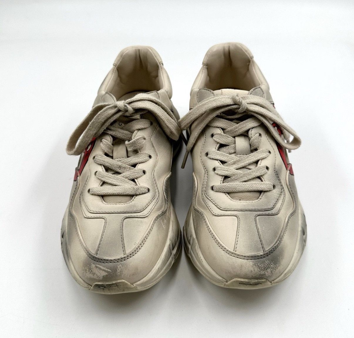 Gucci Gucci/Vintage Lip Print Dad Sneakers K12 Size US 5 / IT 35 - 2 Thumbnail